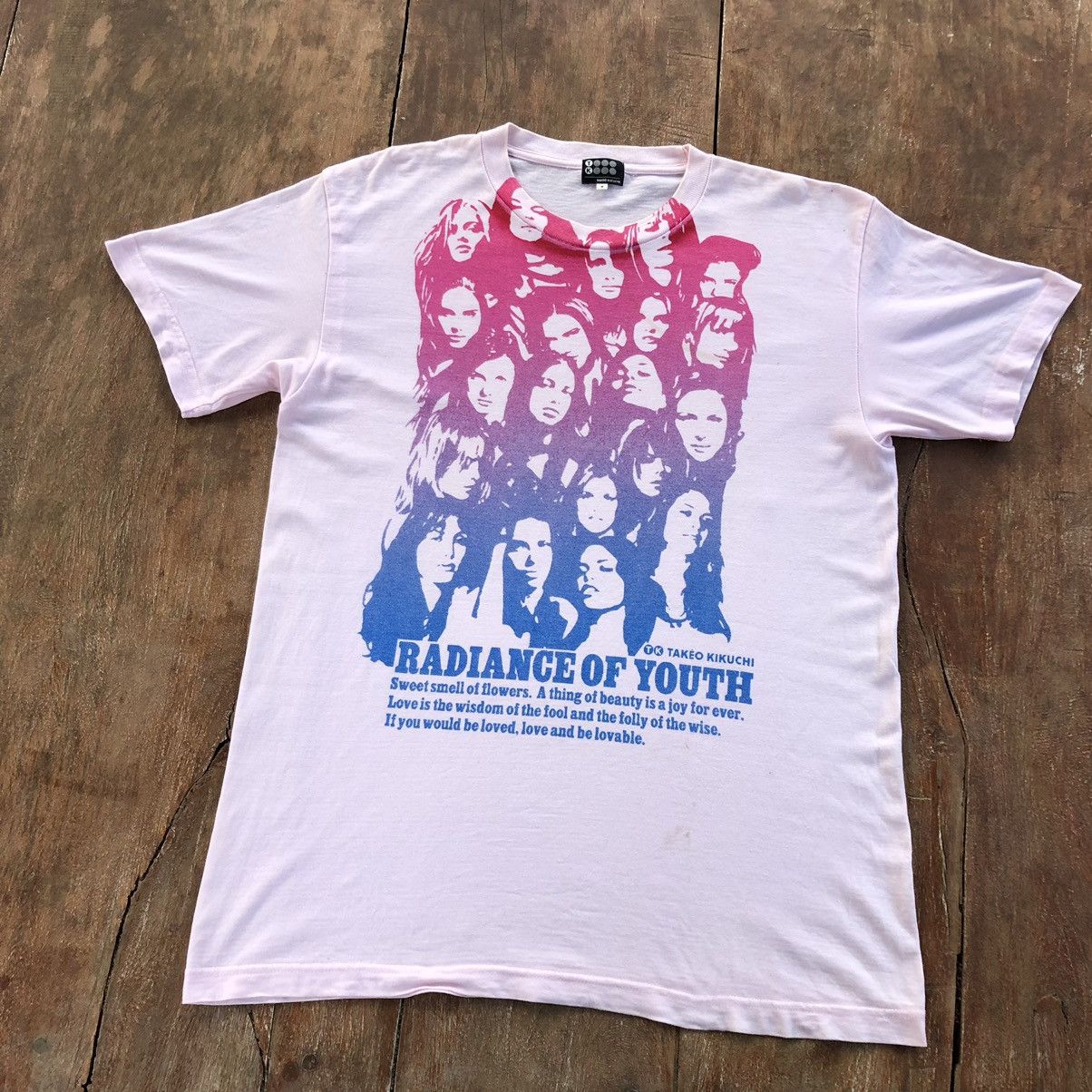 Takeo Kikuchi Vintage Takeo Kikuchi Designer Rare T Shirt Size US L / EU 52-54 / 3 - 2 Thumbnail