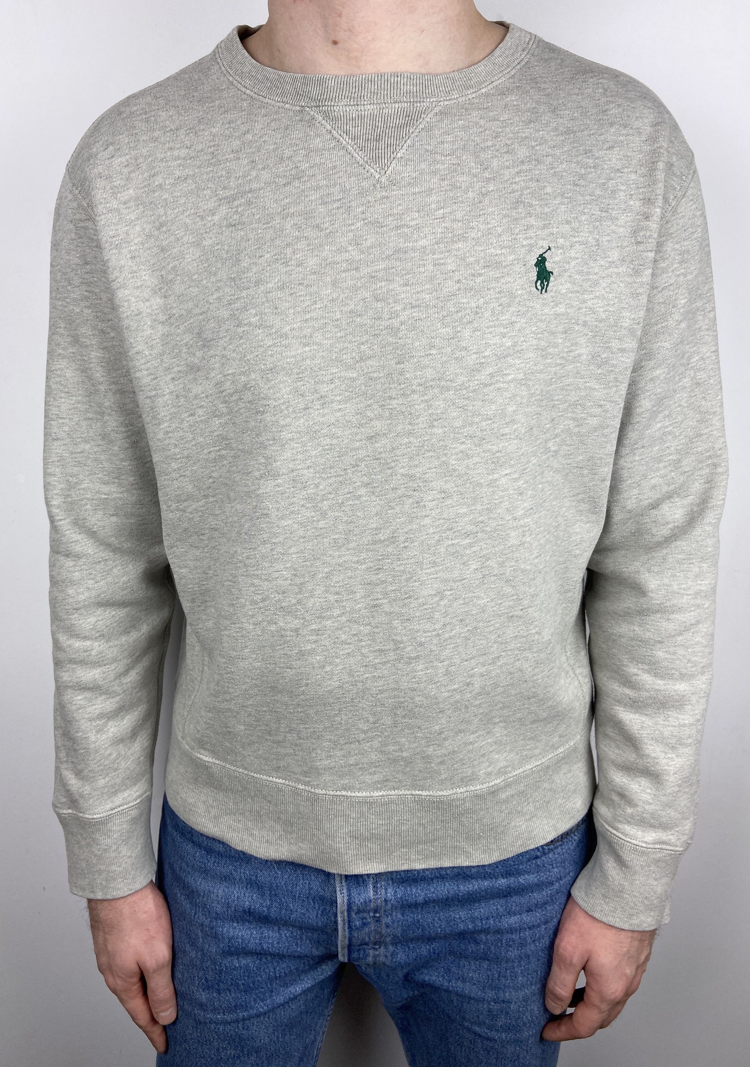Polo Ralph Lauren 90s Vintage Polo Ralph Lauren Logo Sweatshirt Size US M / EU 48-50 / 2 - 2 Thumbnail