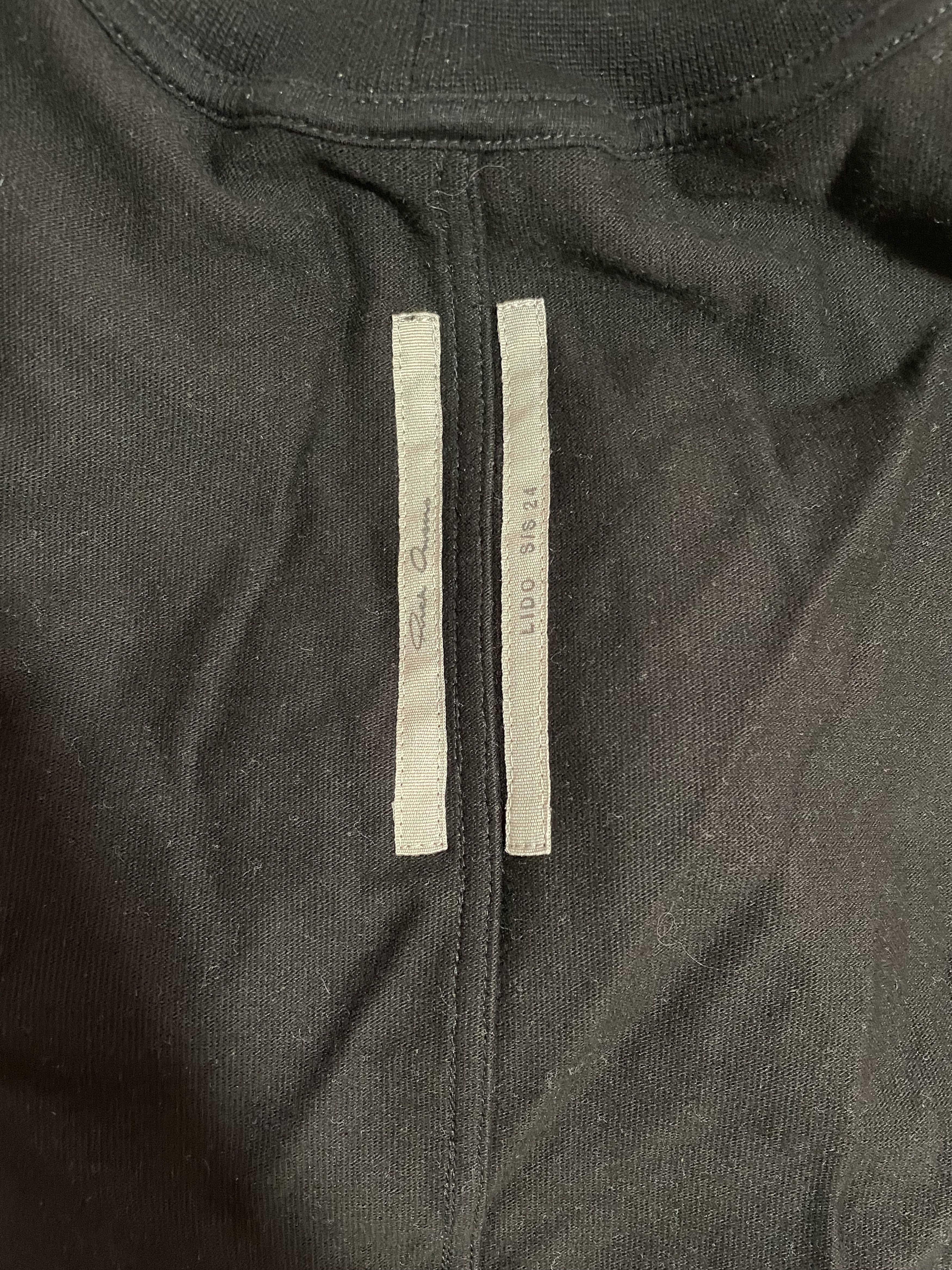 Rick Owens SS24 LIDO Cropped Crewneck Sweat L Size US L / EU 52-54 / 3 - 6 Thumbnail