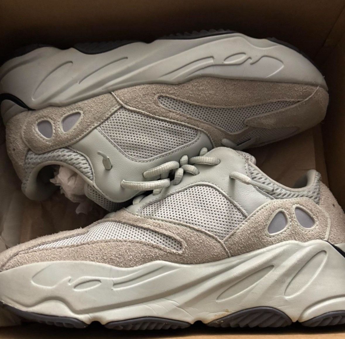 Yeezy Adidas Yeezy Boost 700 Salt Size US 8.5 / EU 41-42 - 1 Thumbnail