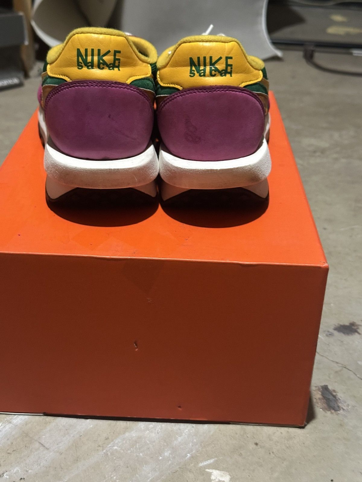 Nike × Sacai Nike x Sacai LD Waffle Pine Green Size US 11 / EU 44 - 4 Thumbnail
