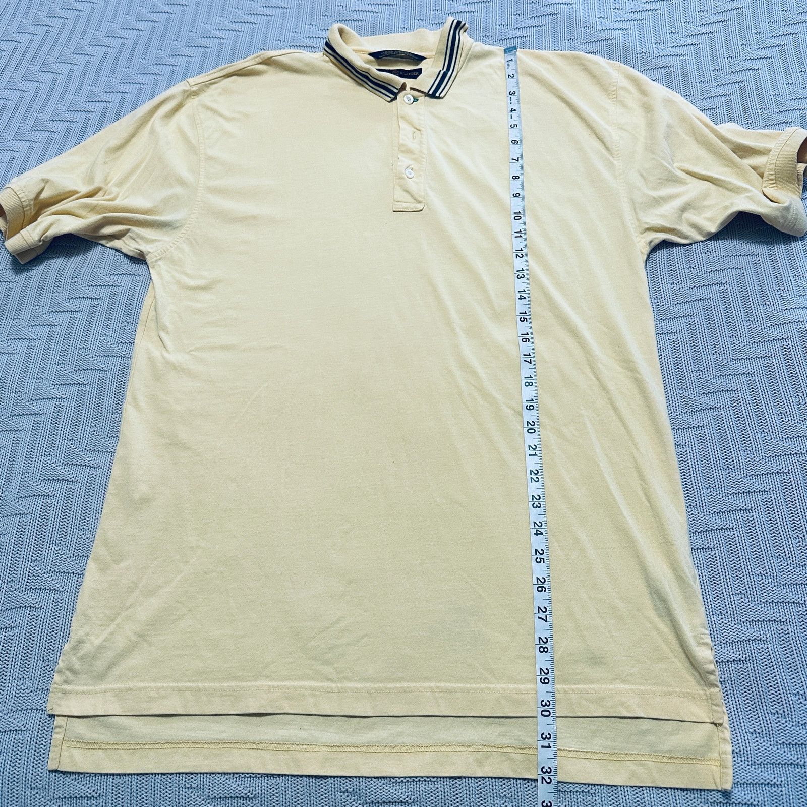 Tommy Hilfiger Tommy Hilfiger yellow polo Size US L / EU 52-54 / 3 - 6 Thumbnail
