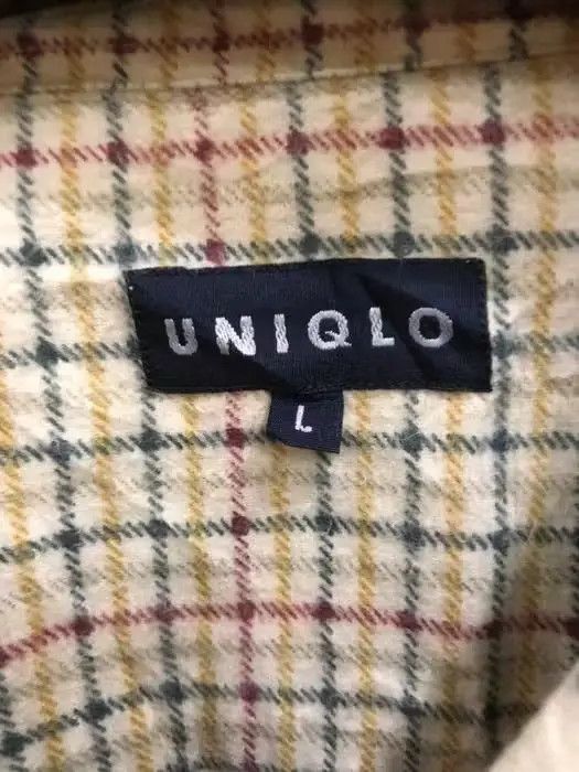 Flannel × Japanese Brand Japanese Brand Uniqlo Plaid Tartan Flannel Shirt 👕 Size US L / EU 52-54 / 3 - 3 Thumbnail