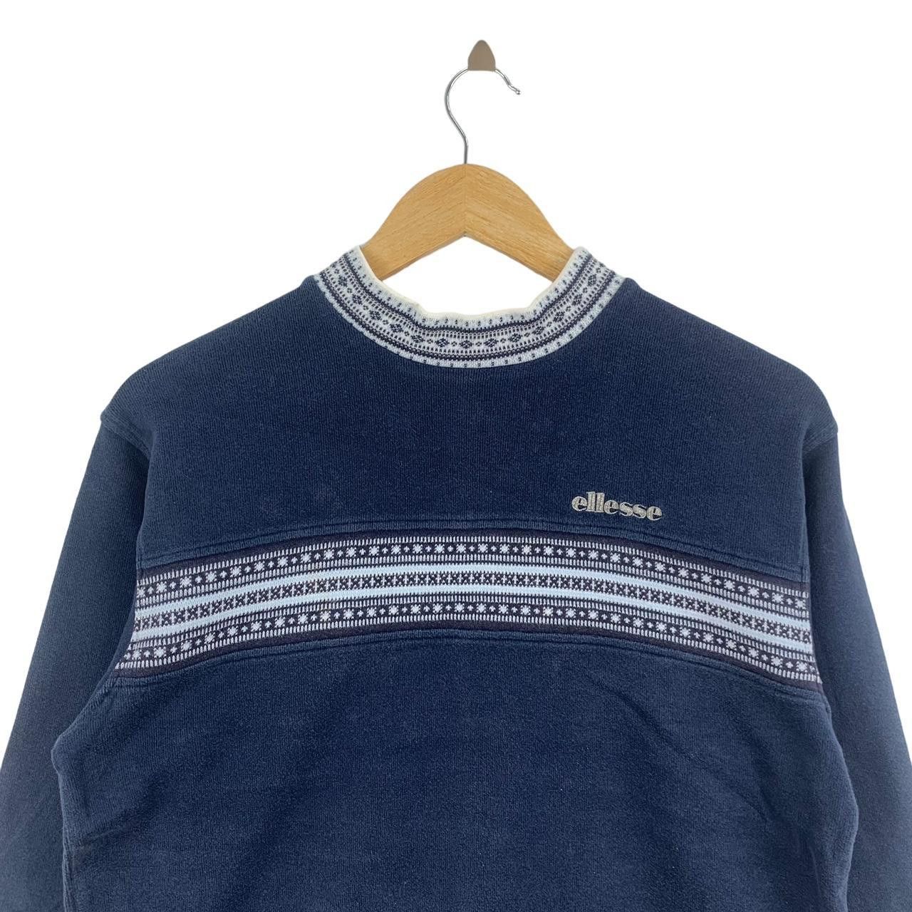 Ellesse Vintage 90’ ELLESSE PERUGIA ITALIA Ringer Sweatshirt Top Size L / US 10 / IT 46 - 2 Thumbnail