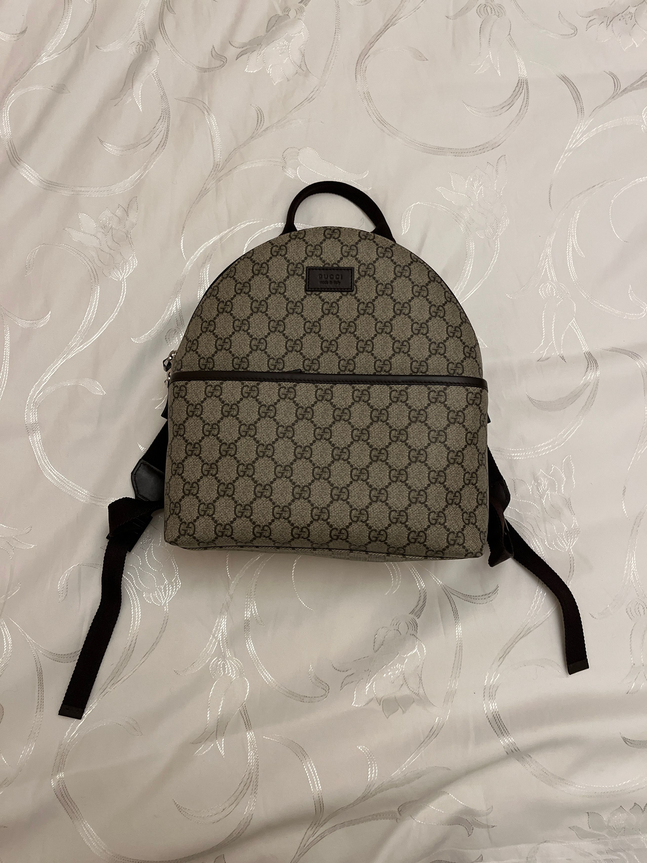 Gucci Gucci Kids GG supreme canvas backpack Size ONE SIZE - 2 Thumbnail