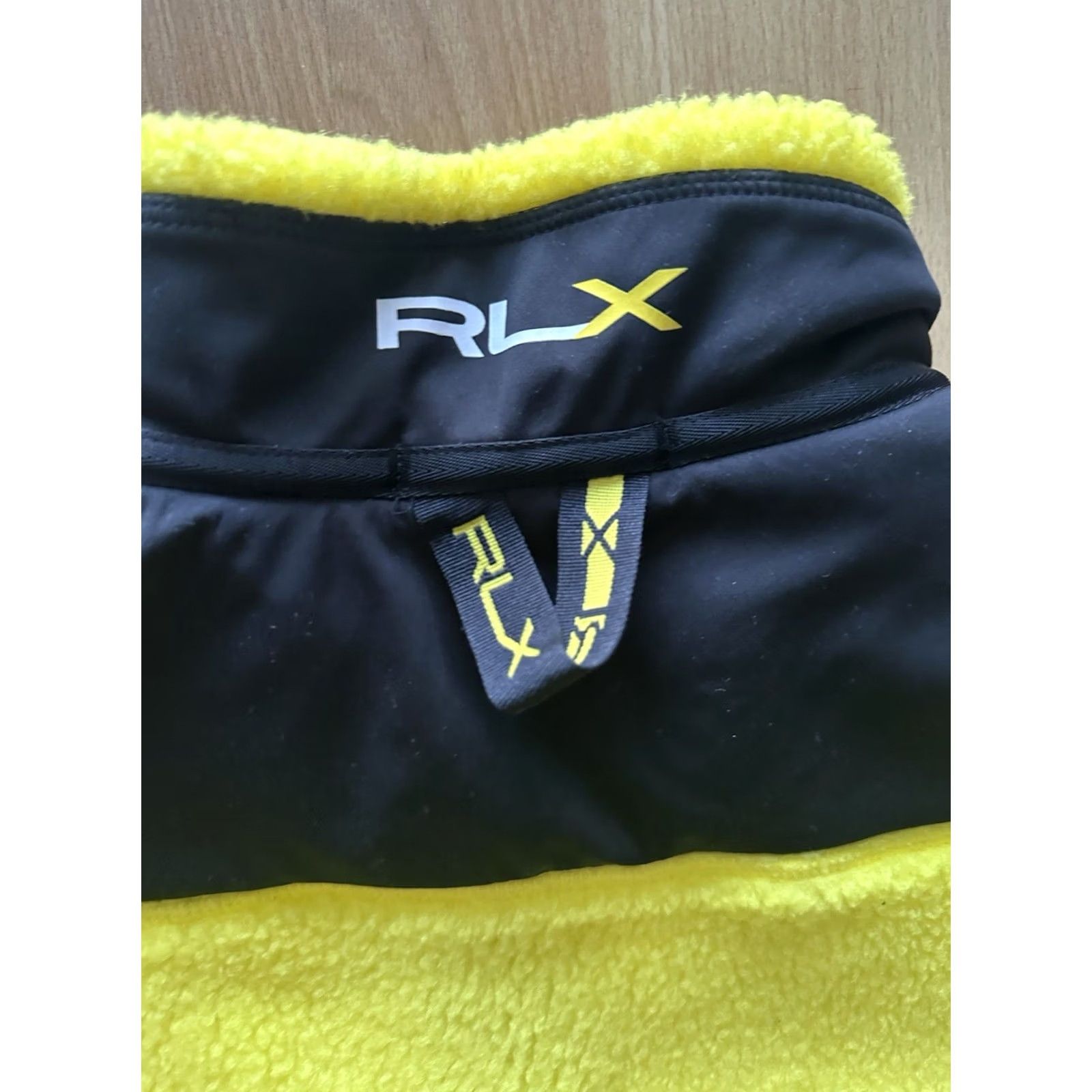 RLX Ralph Lauren VINTAGE RLX Ralph Lauren Vest Mens XXL Yellow Full Zip Fleece Vest RLX Performance Hiking 25.5” Chest 29.5” Length Size US XXL / EU 58 / 5 - 7 Thumbnail