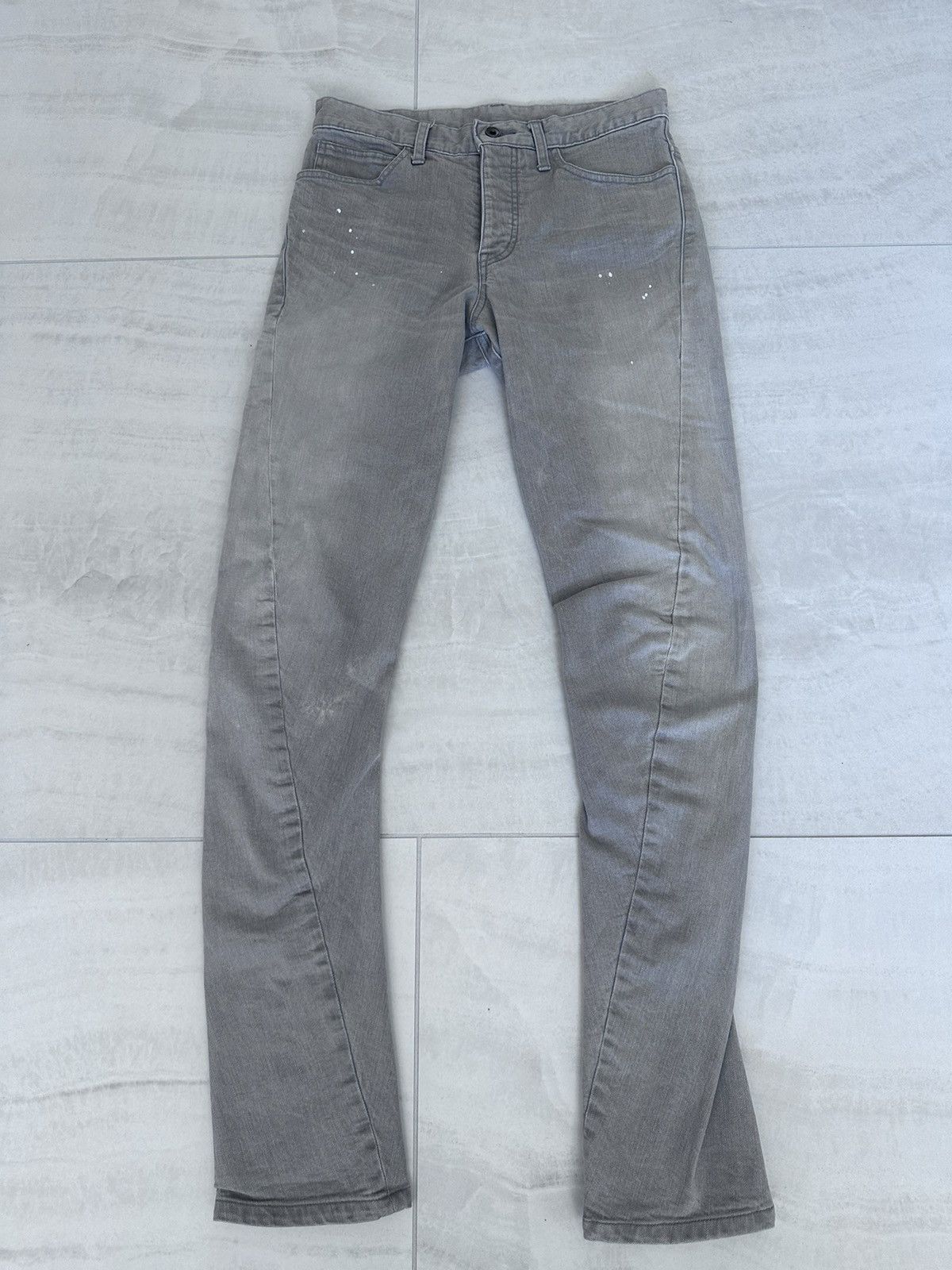 If Six Was Nine × Le Grande Bleu (L.G.B.) × Shellac SHELLAC J CUT SPIRAL DENIM ZIPPER POCKET Size US 30 / EU 46 - 10 Thumbnail