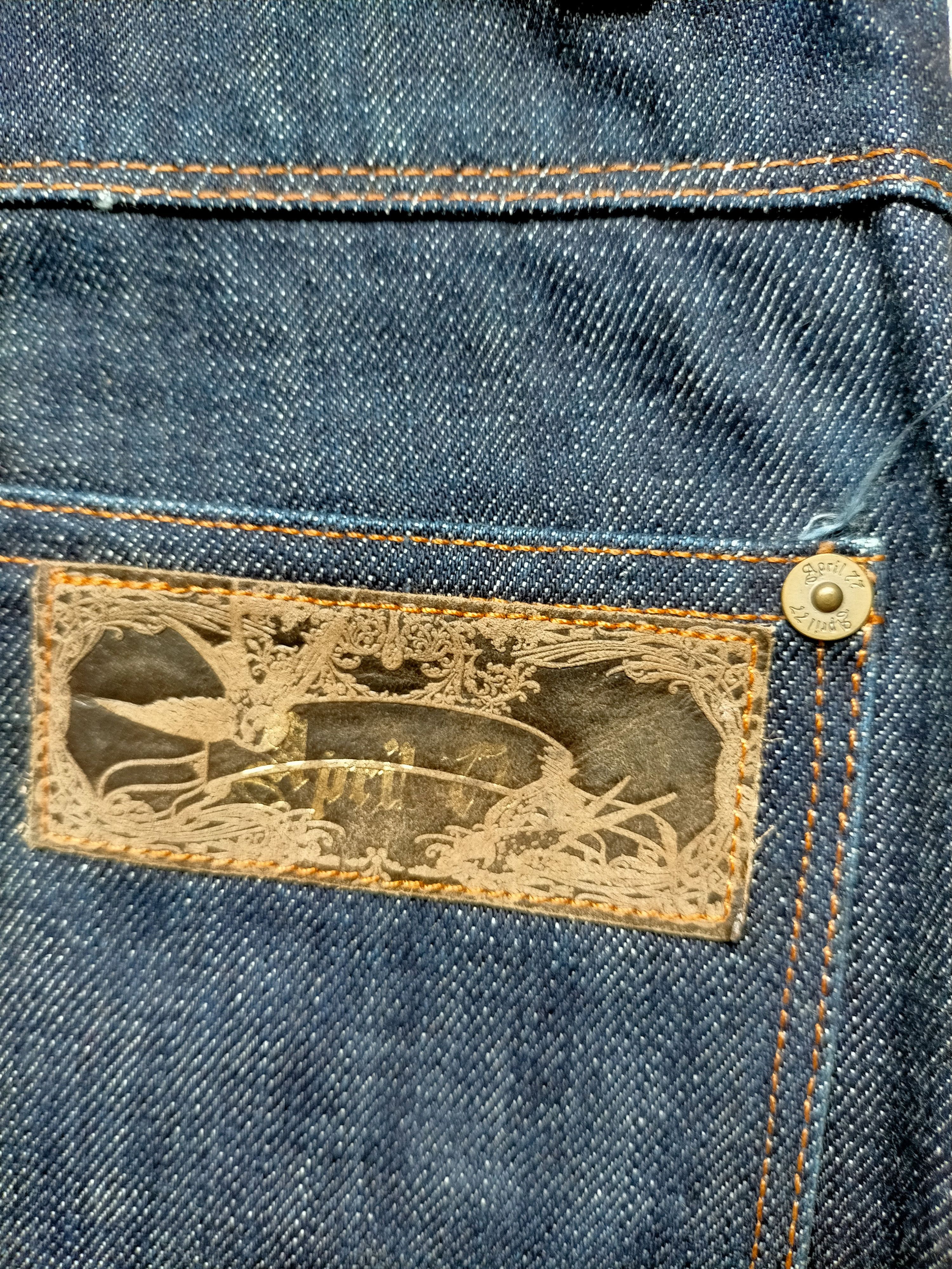 April 77 Aprill 77 Slim Ramones Blue Jeans Size US 29 - 17 Thumbnail