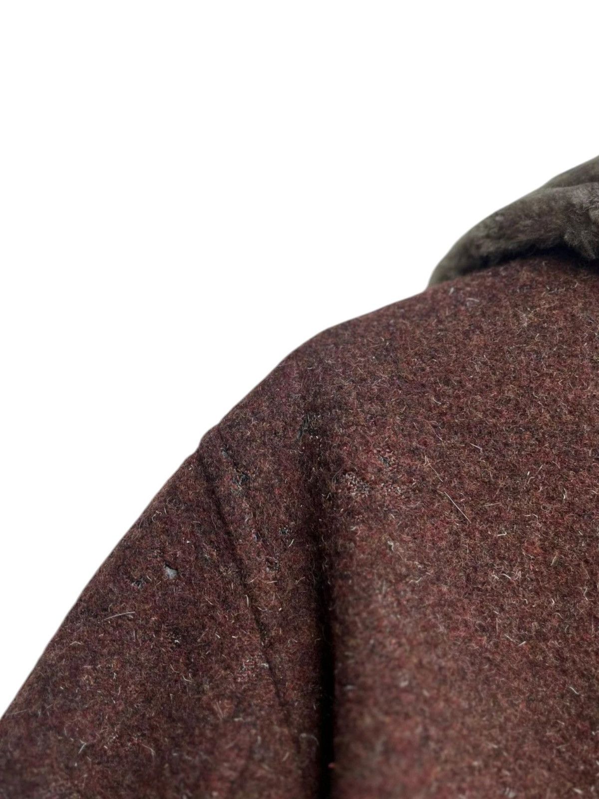 Kenzo Kenzo Classic Double-breasted Silhouette Lamb Collar Coat Size S / US 4 / IT 40 - 10 Thumbnail