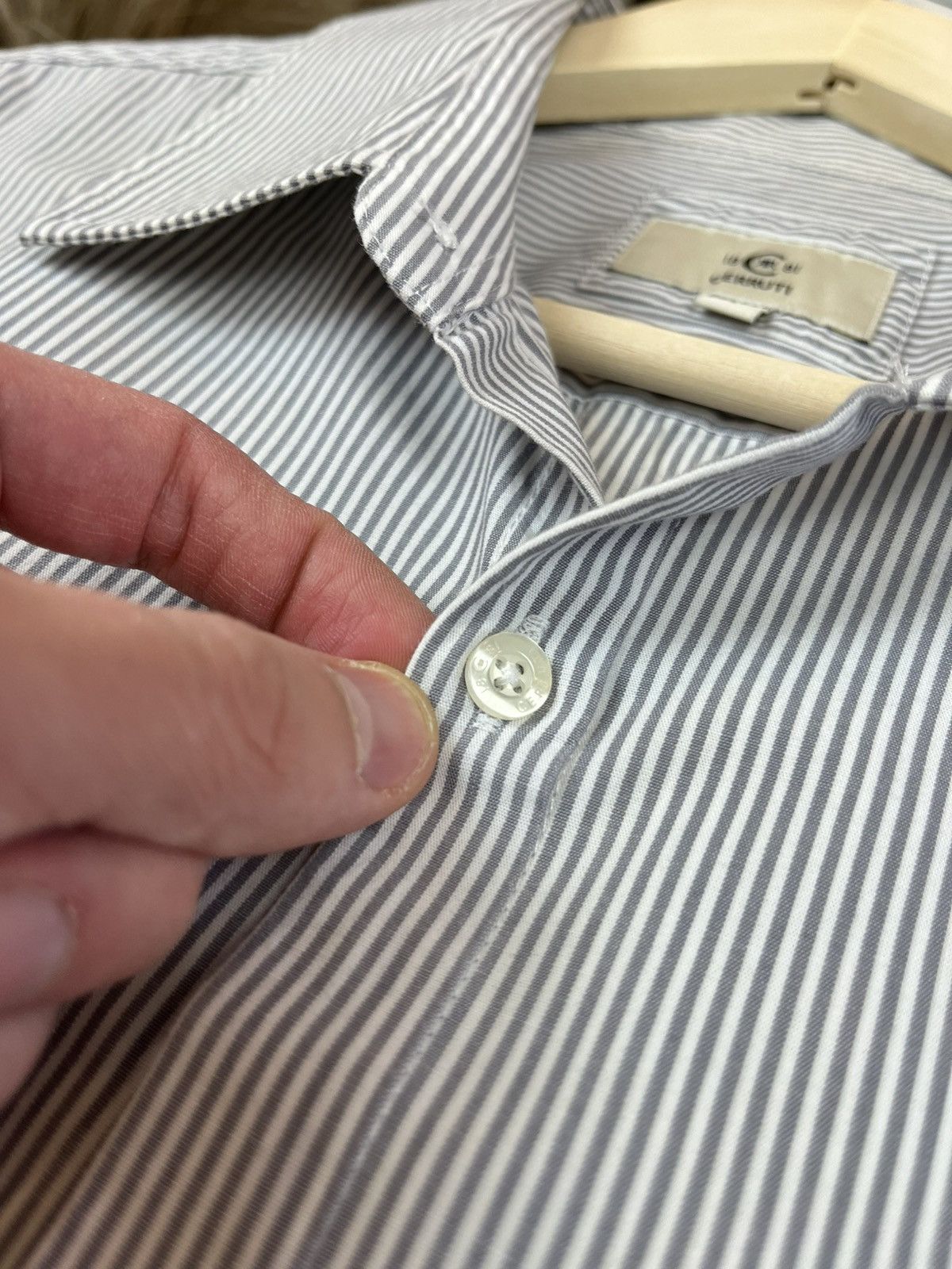 Cerruti 1881 × Vintage Vintage Cerutti 1881 Brothers Shirt Size US L / EU 52-54 / 3 - 5 Thumbnail