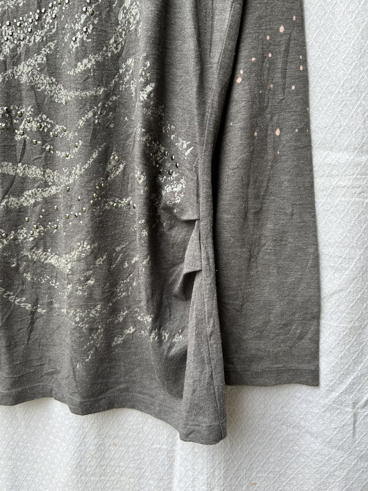 20471120 × Hysteric Glamour × Japanese Brand Chatelaine japanese style studded longsleeve Size US M / EU 48-50 / 2 - 4 Thumbnail