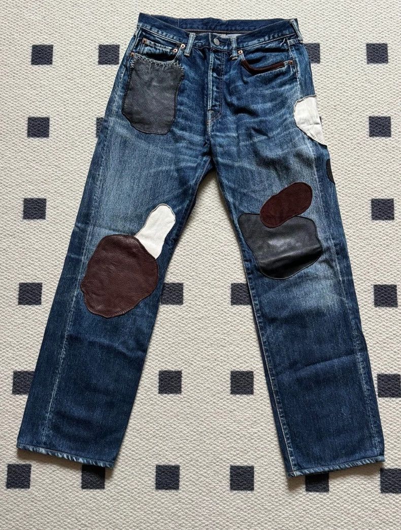 Yohji Yamamoto Yohji Yamamoto Y's SS04 Patchwork Jeans Size US 32 / EU 48 - 1 Thumbnail