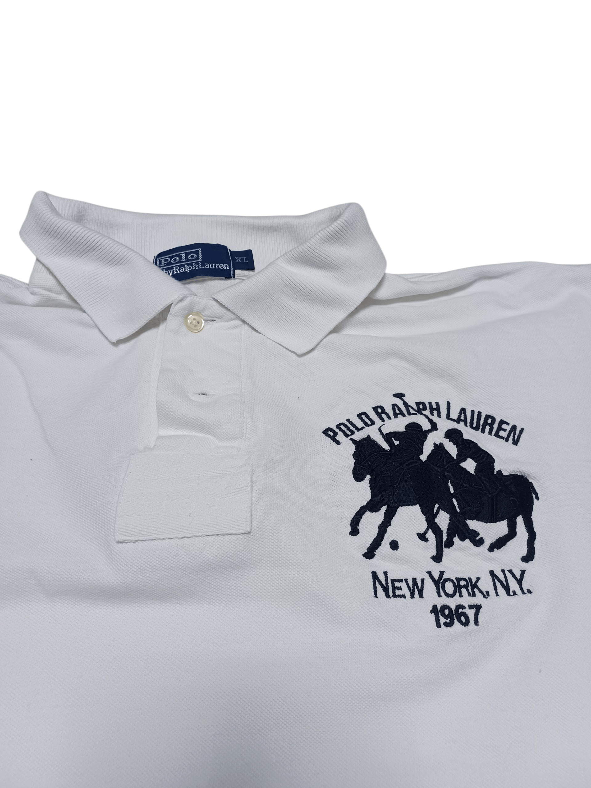 Polo Ralph Lauren POLO RALPH LAUREN NEW YORK BIG PONY COLLECTION RUGBY SHIRT Size US XL / EU 56 / 4 - 3 Thumbnail
