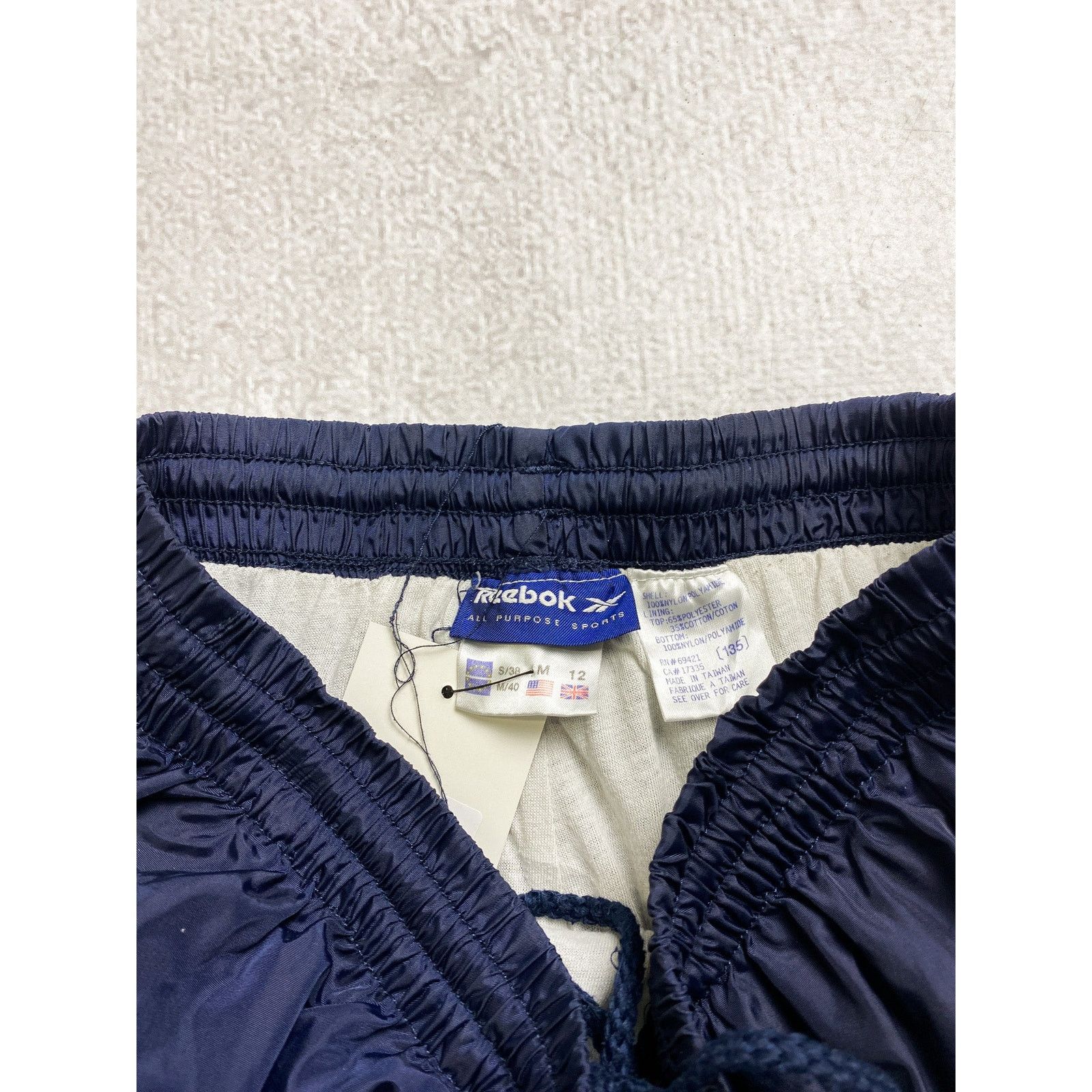Reebok Vintage 90s Reebok Blue Track Pants - Women's Medium Size 28" / US 6 / IT 42 - 3 Thumbnail