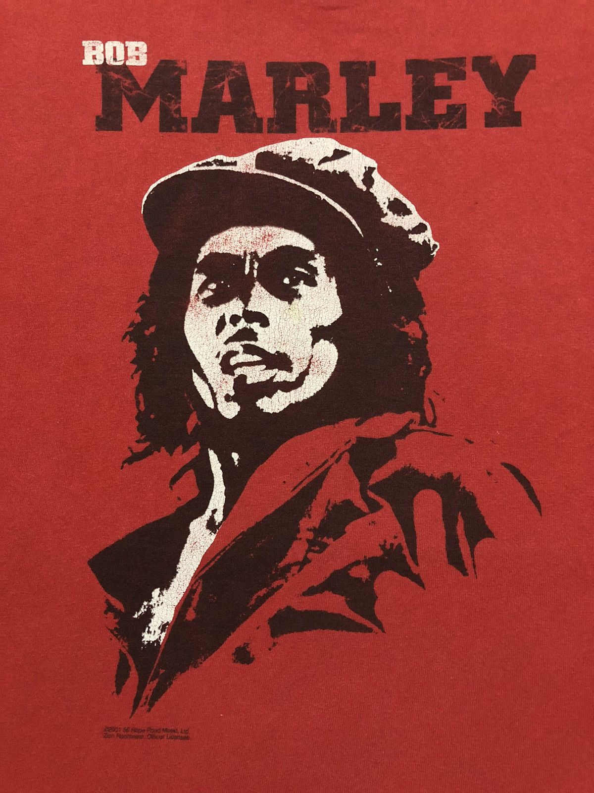 Band Tees × Bob Marley × Vintage Vintage Bob Marley T-Shirt Size US XXL / EU 58 / 5 - 11 Thumbnail