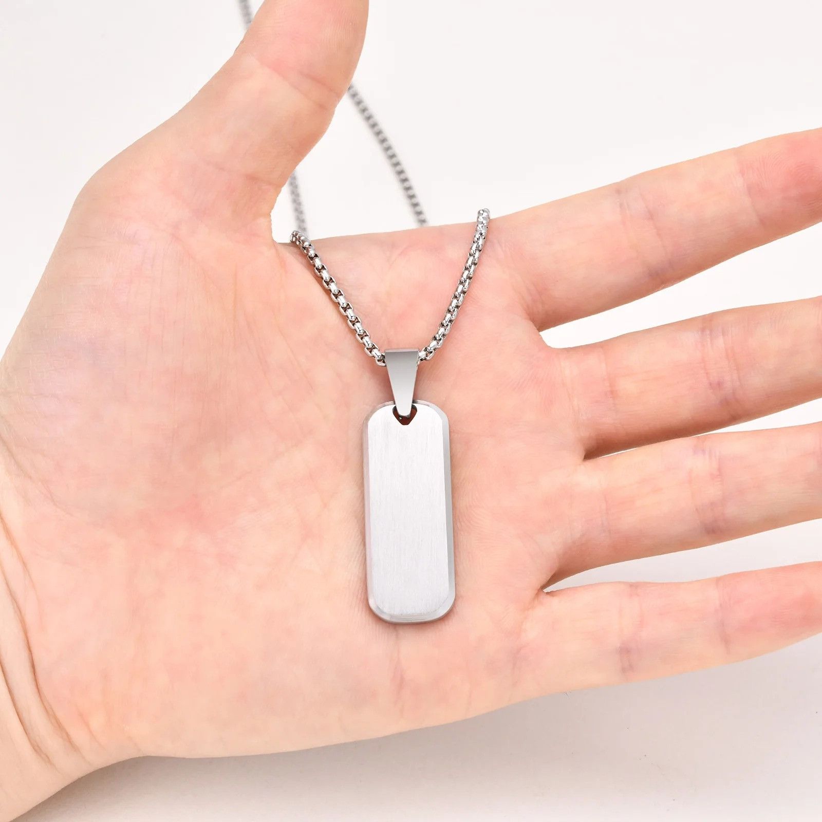 Vintage Rectangle Bar Necklace Size ONE SIZE - 1 Thumbnail