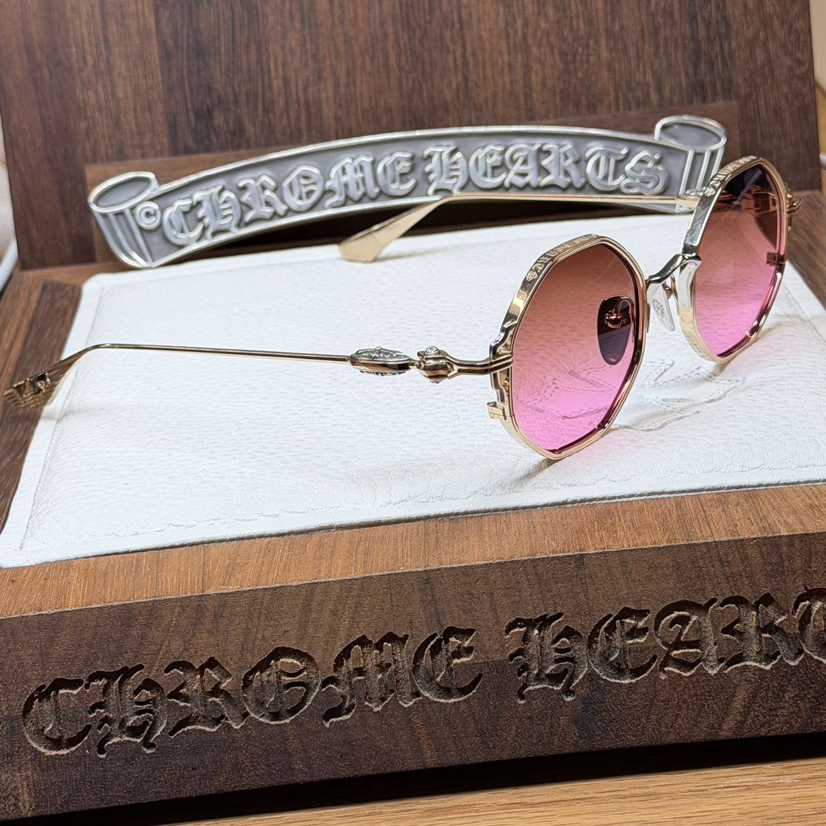 Chrome Hearts Chrome Hearts TIGGIES 1/1 Sunglasses Size ONE SIZE - 5 Thumbnail