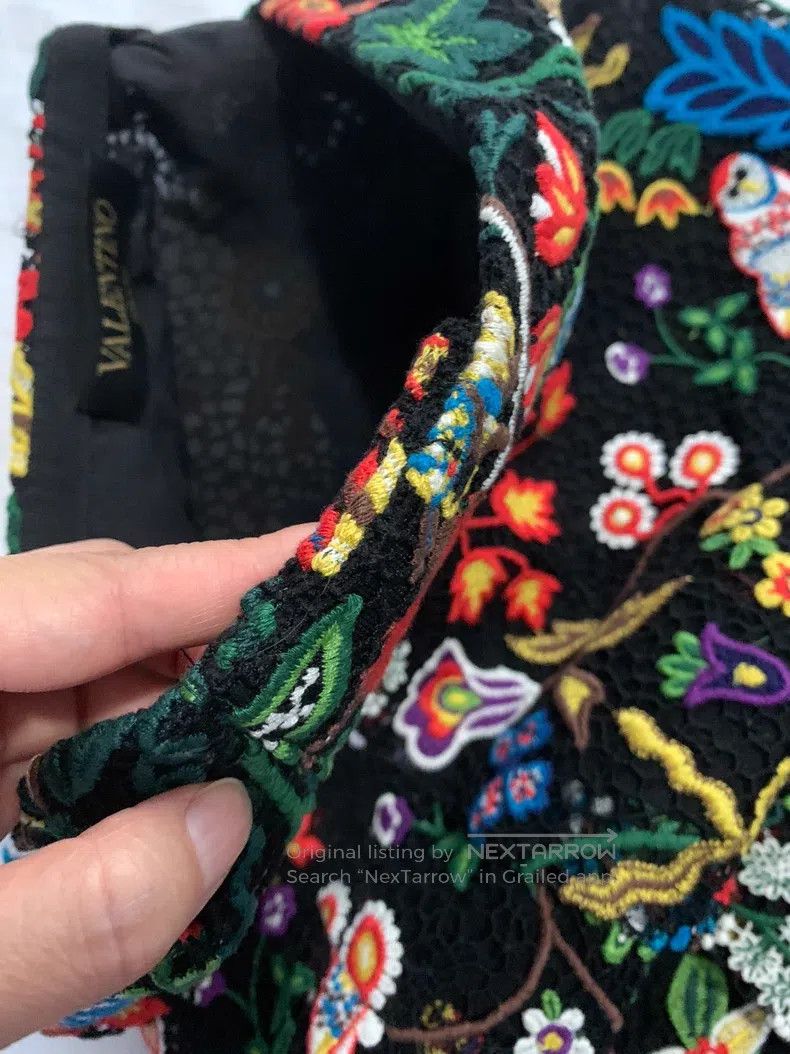 Valentino Valentino Tribal dance embroidered skirt Size 30" / US 8 / IT 44 - 6 Thumbnail