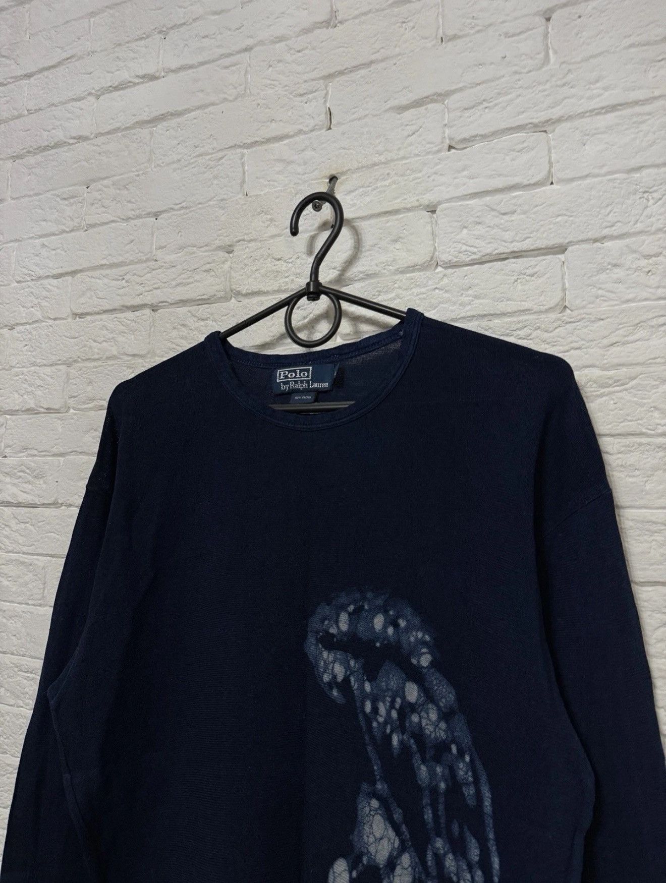 Polo Ralph Lauren Rare Vintage Polo Ralph Lauren Avant Garde Medusa Longsleeve Size US M / EU 48-50 / 2 - 2 Thumbnail