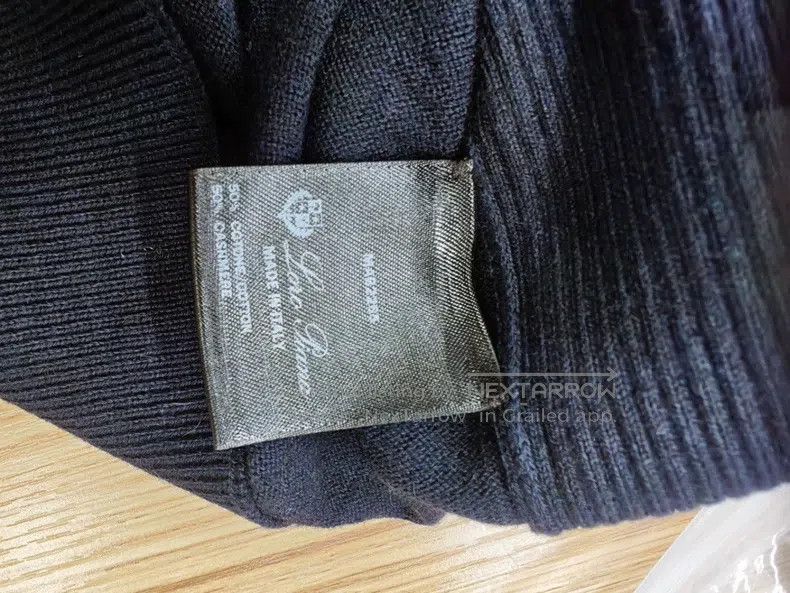 Loro Piana Loro Piana Men's Spring Autumn Cashmere Knitwear Jacket Size US XL / EU 56 / 4 - 9 Thumbnail