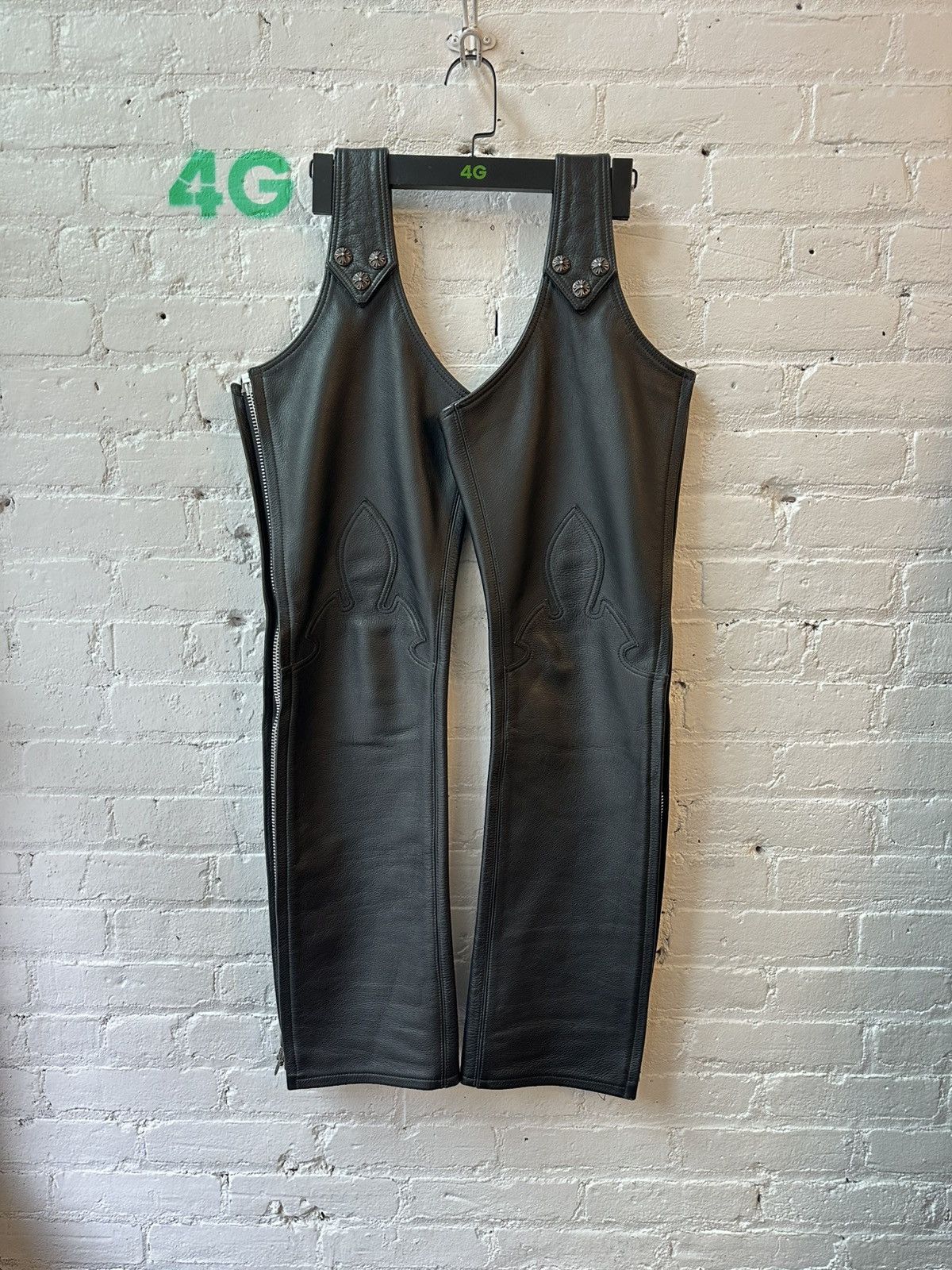 Chrome Hearts CHROME HEARTS LEATHER CHAPS 1-1 Size ONE SIZE - 1 Thumbnail
