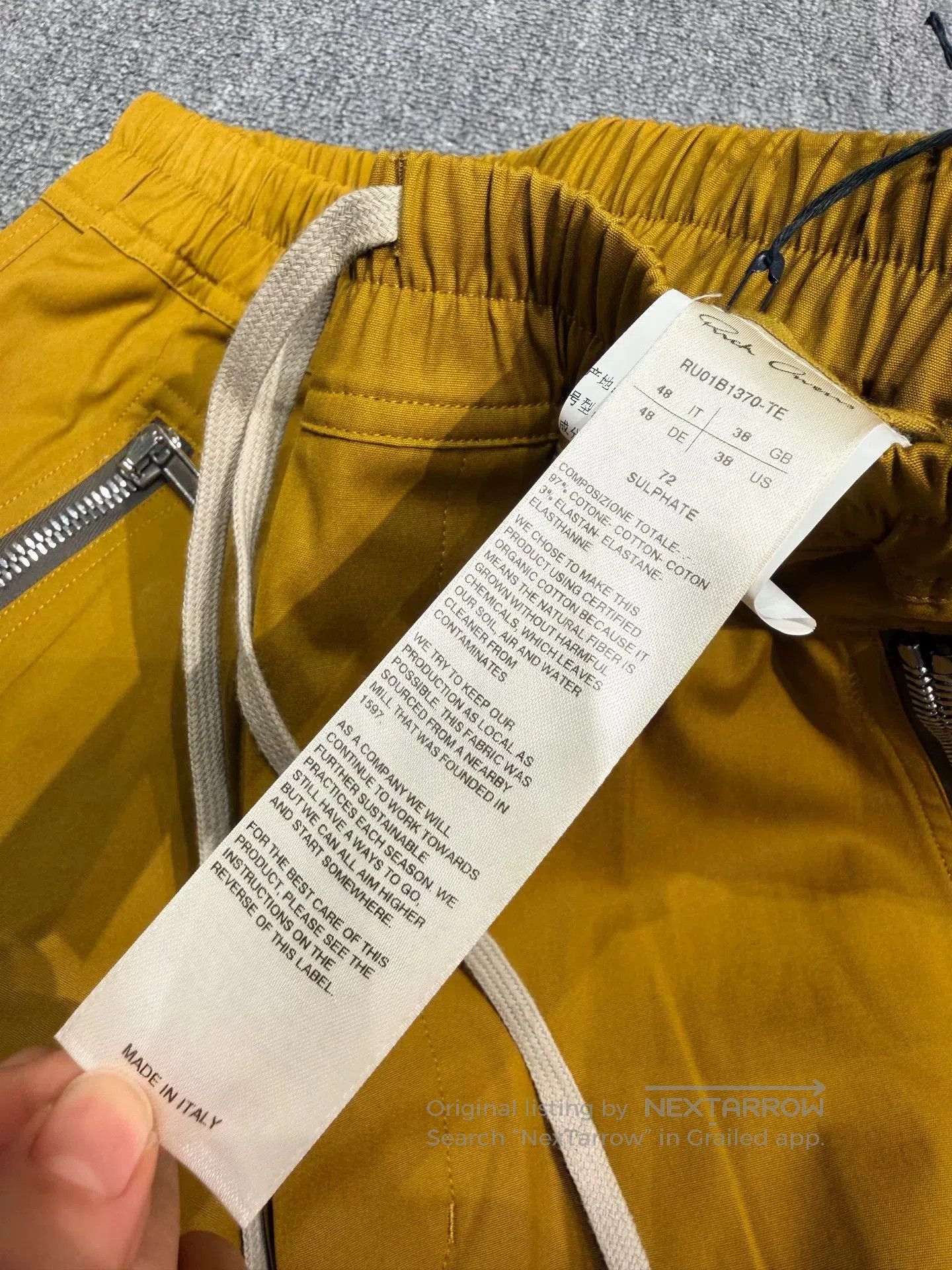 Rick Owens New Casual Pants.