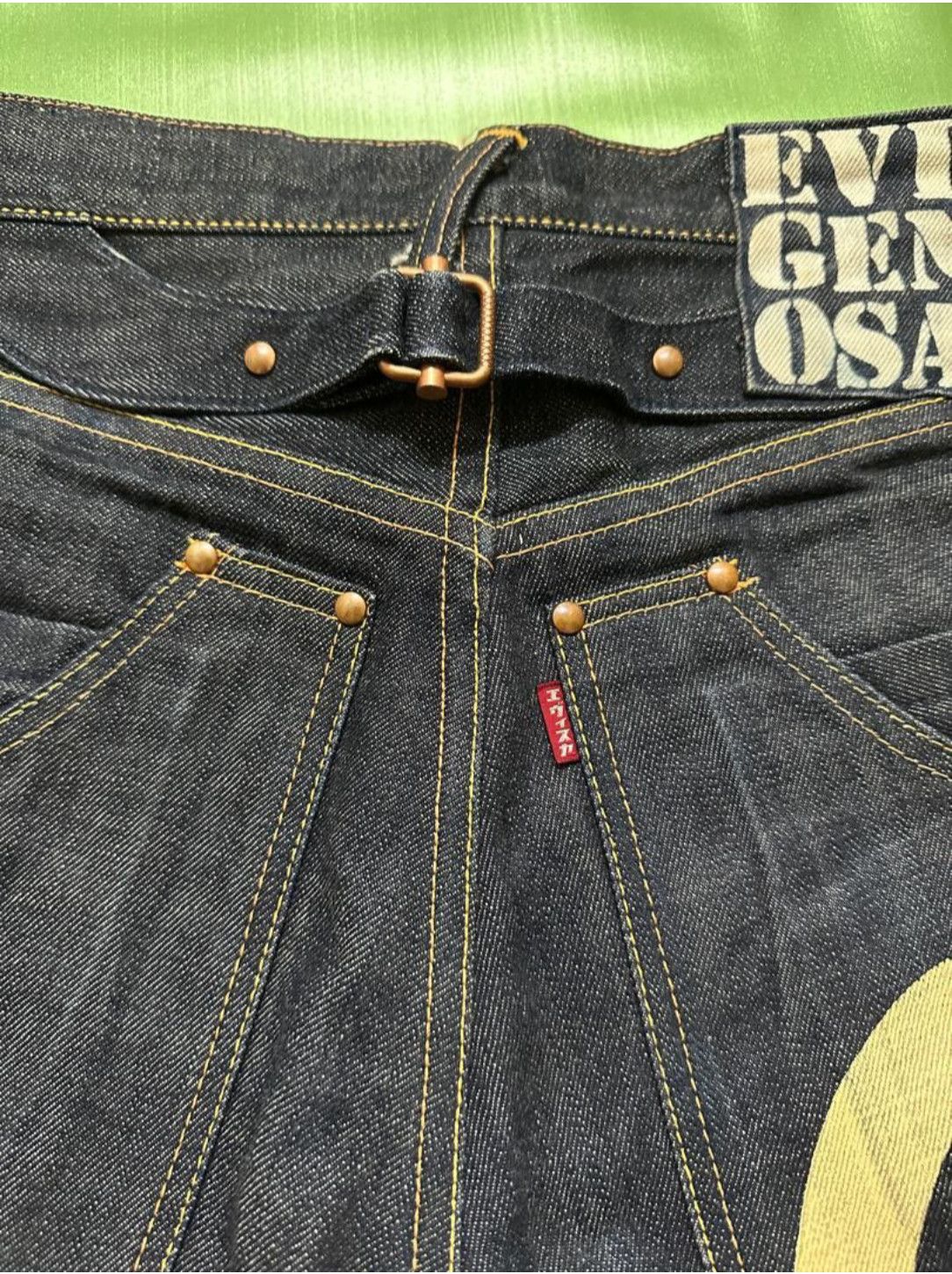 Evisu EVISU BUSHPANT SELVEDGE DENIM BAGGY FIT Size US 32 / EU 48 - 5 Thumbnail