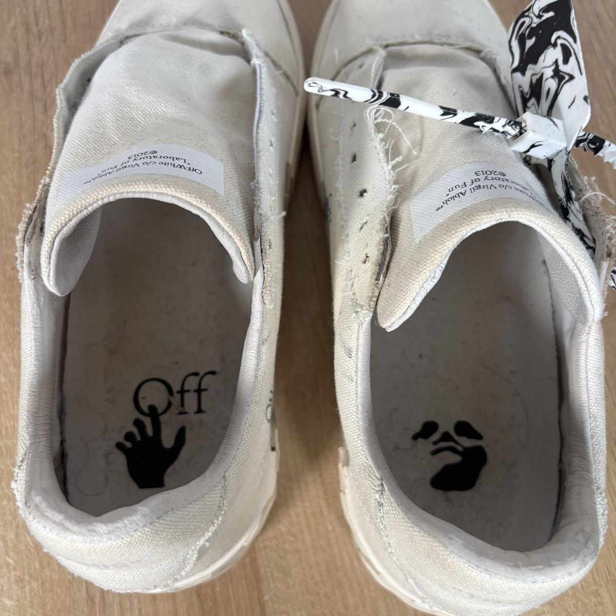 Off-White OFF-WHITE Vulc Low Eco Canvas USED EU41 Size US 8 / EU 41 - 7 Thumbnail