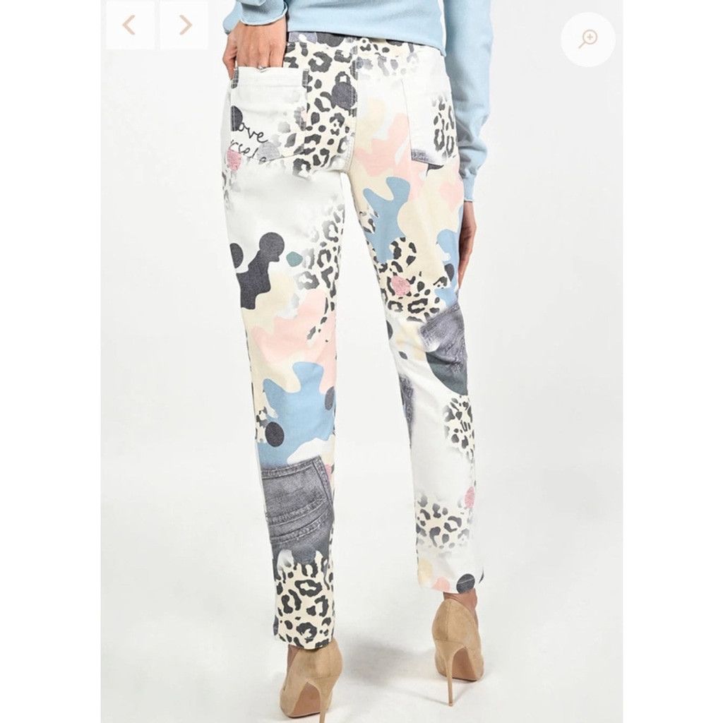 Frank Lyman Frank Lyman woven pant￼size s Mickey Mouse Size 26" / US 2 / IT 38 - 2 Thumbnail