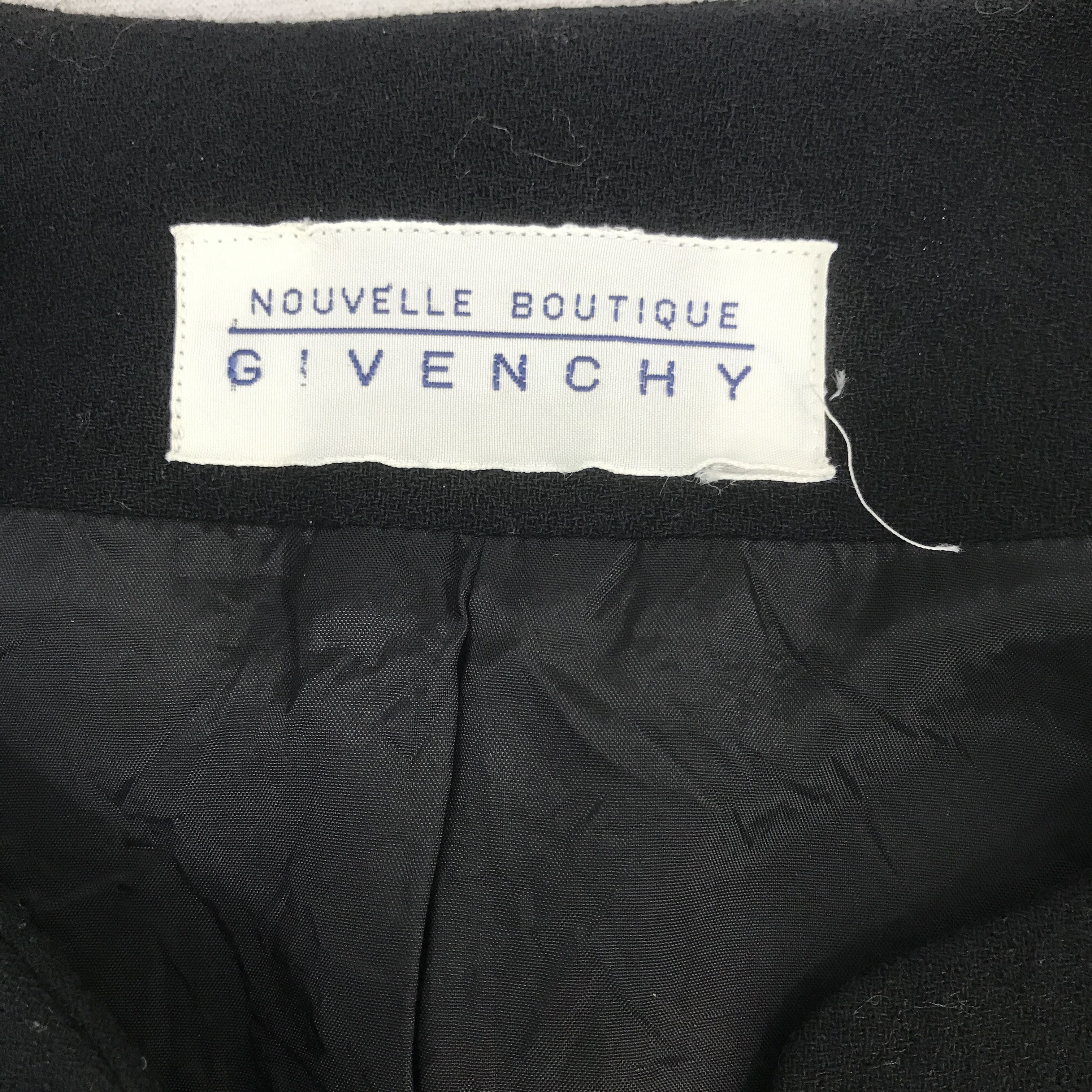 Givenchy × Vintage Vintage Givenchy Nouvelle Boutique Wool blazer Jacket Size M / US 6-8 / IT 42-44 - 8 Thumbnail