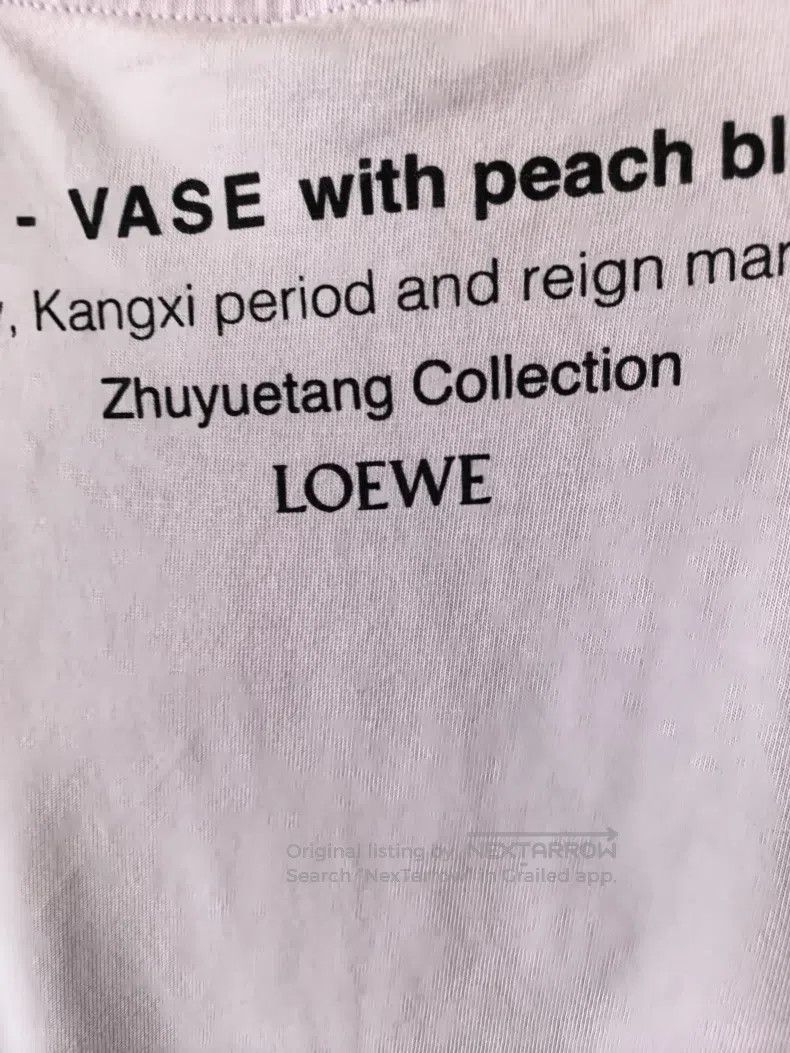 Loewe Loewe Short-sleeved unisex top, with a logo on the back Size XS / US 0-2 / IT 36-38 - 6 Thumbnail