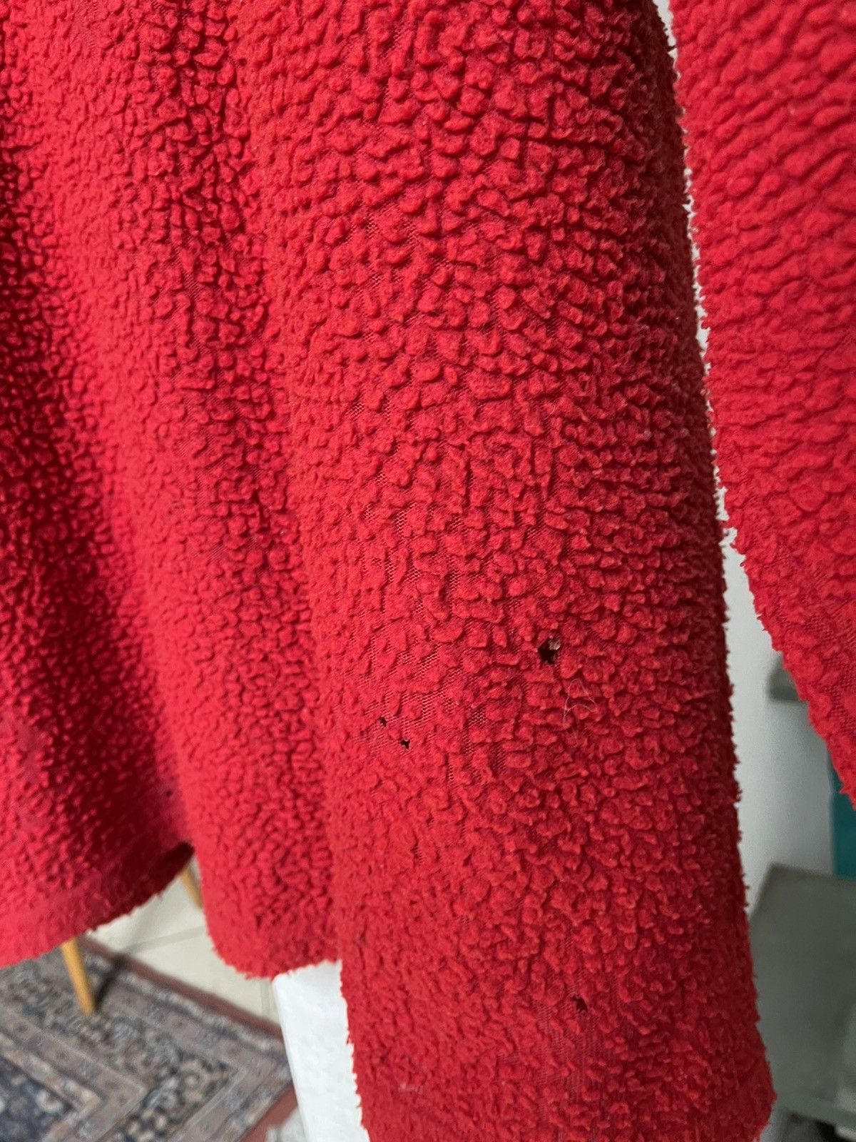 Napapijri × Vintage Vintage Napapijri Distressed Sherpa Fleece Size US L / EU 52-54 / 3 - 4 Thumbnail