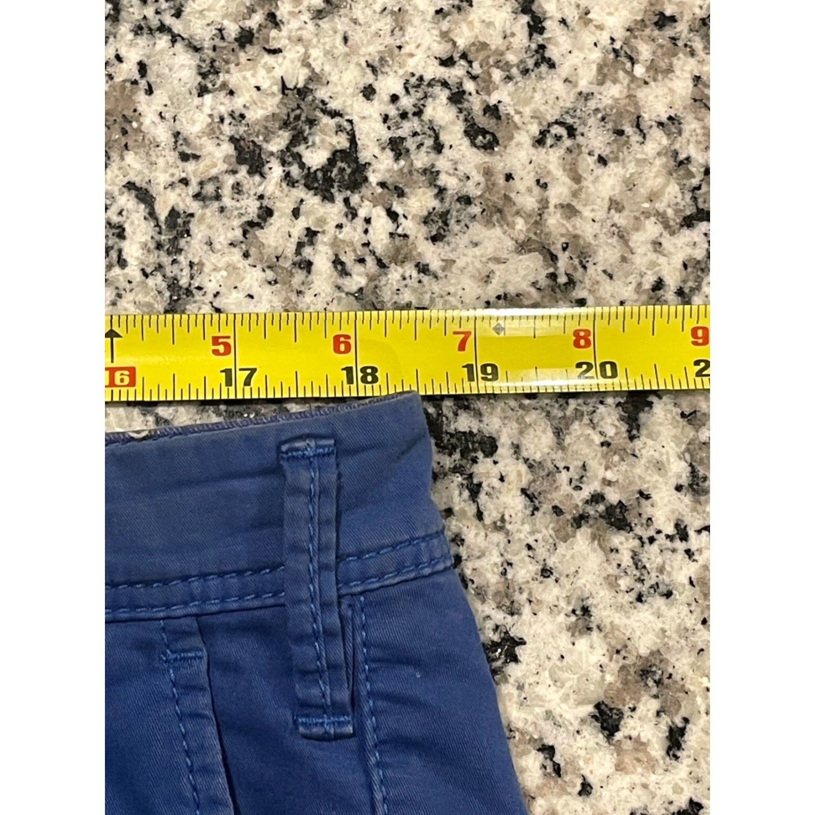 Vintage MMX Lupus Pants Chino Men 36 X 33.5 Blue Cotton Blend Front Flat Regular Pocket Casual Size US 36 / EU 52 - 7 Thumbnail