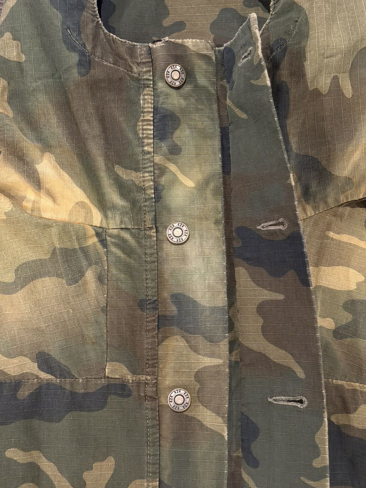 424 424 Cropped Camo Jacket Size US M / EU 48-50 / 2 - 2 Thumbnail