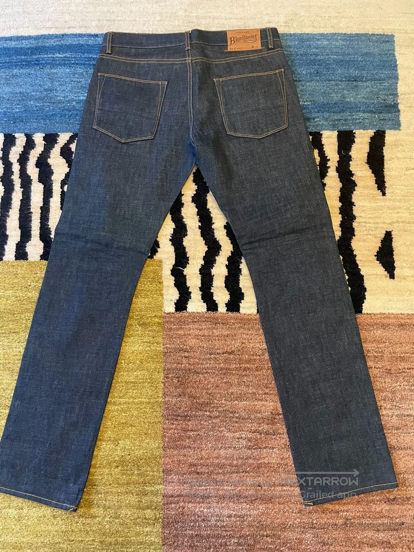 Other Blue Blanket P1 Indigo Selvedge Denim. Size US 34 / EU 50 - 7 Thumbnail