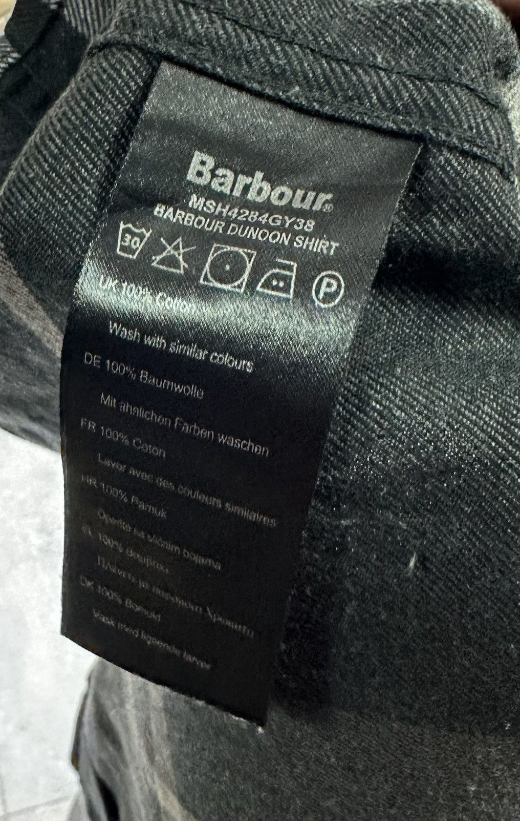 Barbour Barbour Dunoon Flannel Shirt Button Up Size US L / EU 52-54 / 3 - 8 Thumbnail