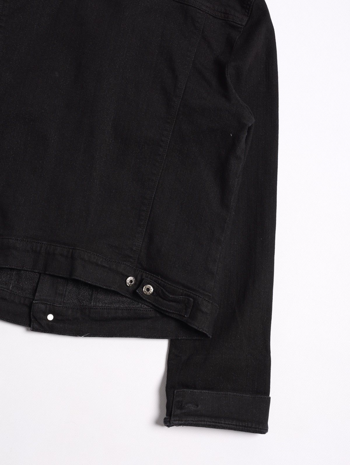 Diesel Diesel Denim Jeans Jacket Crop Black Size XL / US 12-14 / IT 48-50 - 11 Thumbnail