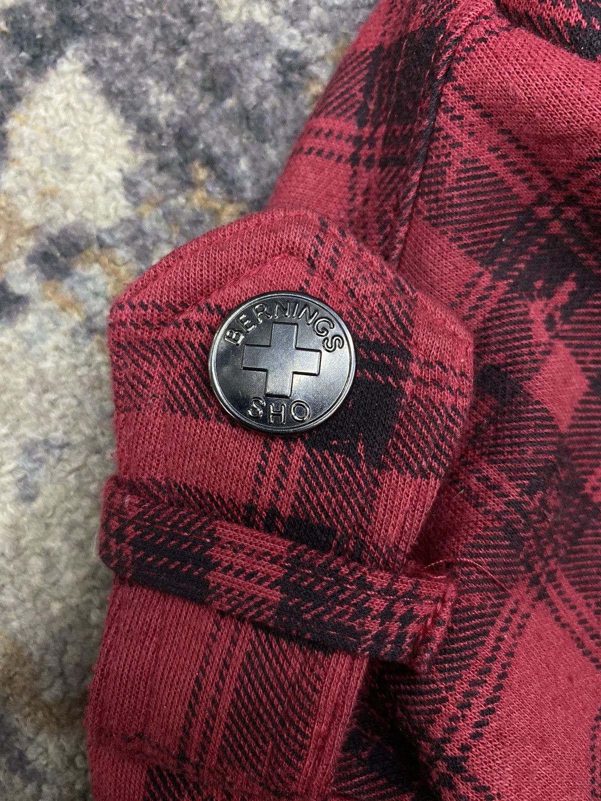 Hysteric Glamour × If Six Was Nine × Japanese Brand Red tartan Fur hoodie bernings sho japanese gothic vkei Size US L / EU 52-54 / 3 - 5 Thumbnail