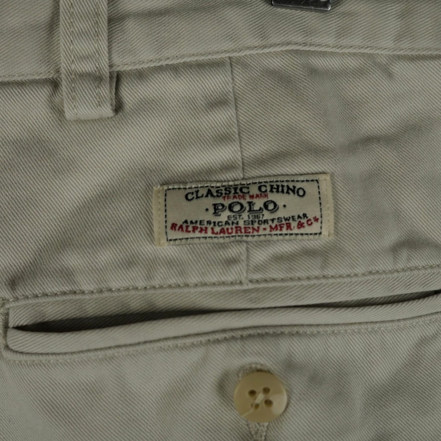 Polo Ralph Lauren Polo Ralph Lauren Shorts Mens 36 Beige Tyler Pleated Chino Classic Cotton Casual Shirt, Shorts, Pants, Denim, Beige, 36, Mens Size US M / EU 48-50 / 2 - 4 Thumbnail