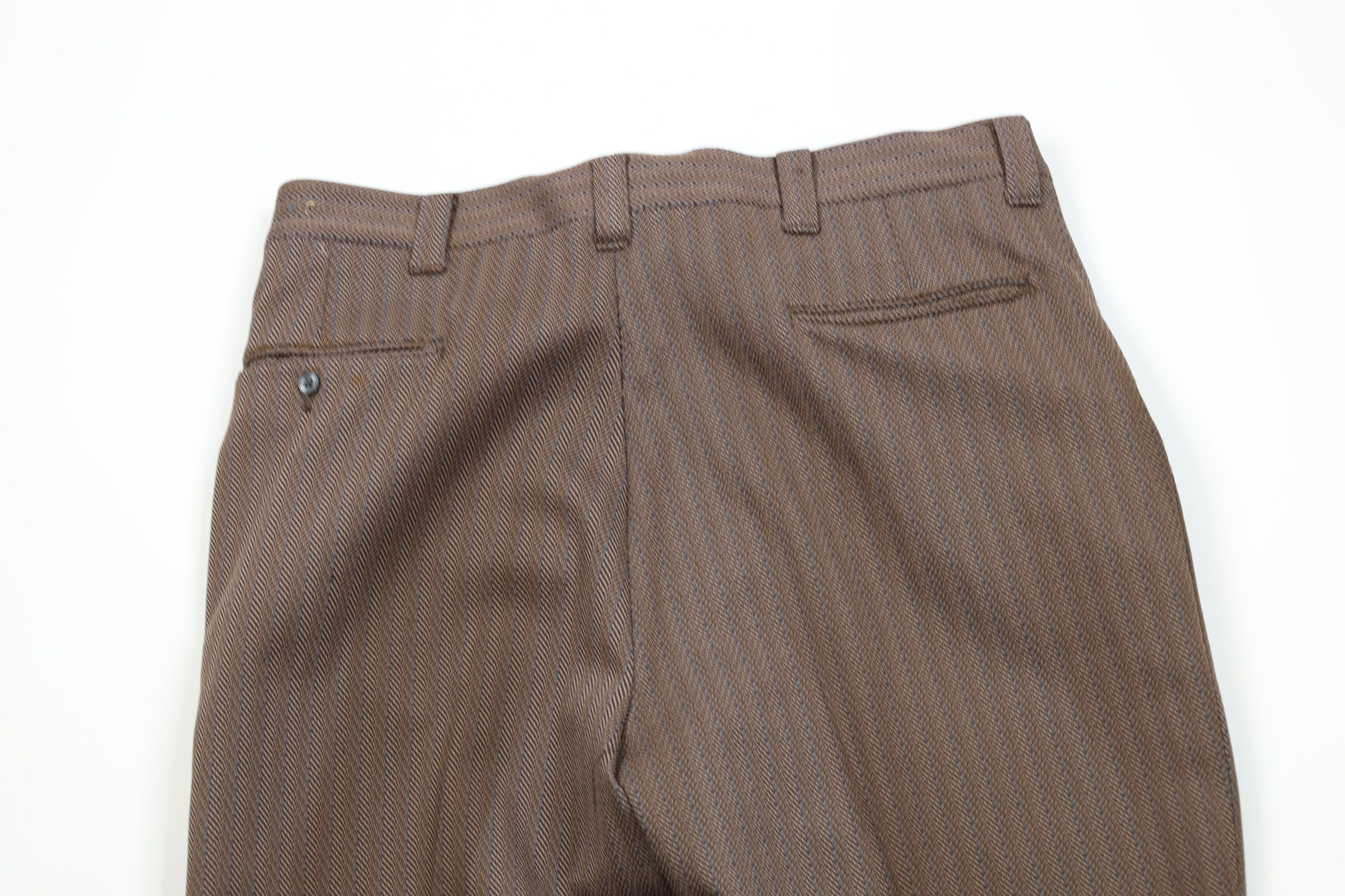 Vintage Vintage 60s 70s Streetwear Knit Bell Bottoms Chino Pants USA Size US 36 / EU 52 - 12 Thumbnail