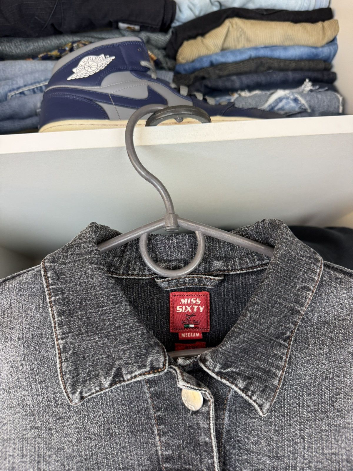 Miss Sixty Miss Sixty Y2K Women's Denim Jacket Made in Italy Size M / US 6-8 / IT 42-44 - 3 Thumbnail