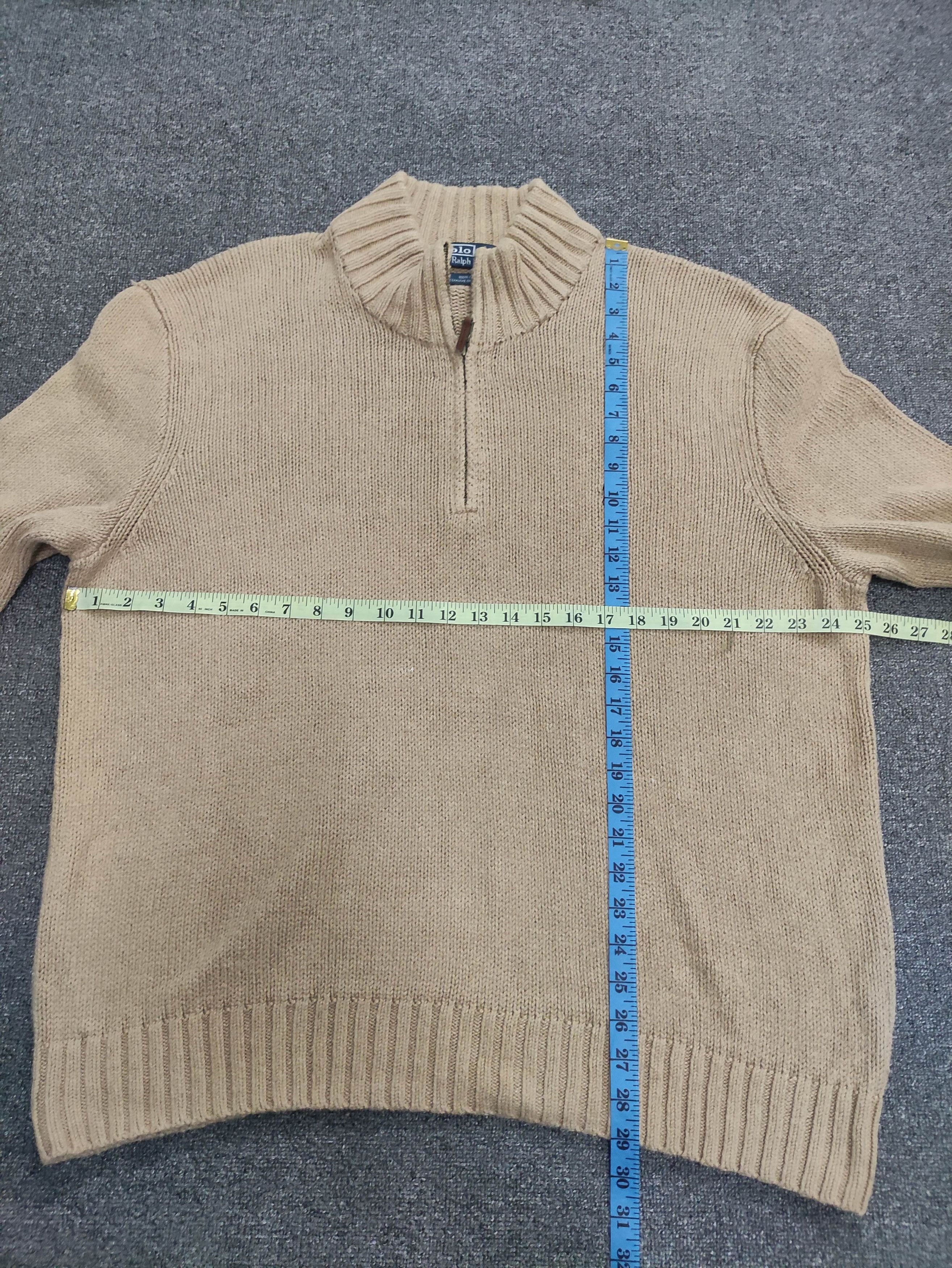 Polo Ralph Lauren Vintage Polo Ralph Lauren knit Sweater Half Zipper Size US XXL / EU 58 / 5 - 10 Thumbnail