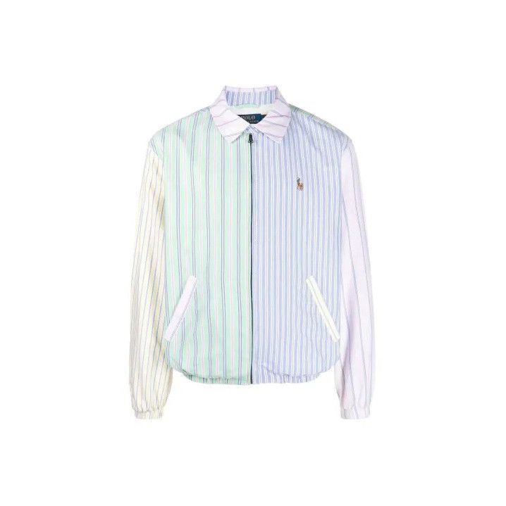 Polo Ralph Lauren Polo Ralph Lauren SS23 Striped Zip Jacket Size US M / EU 48-50 / 2 - 1 Thumbnail