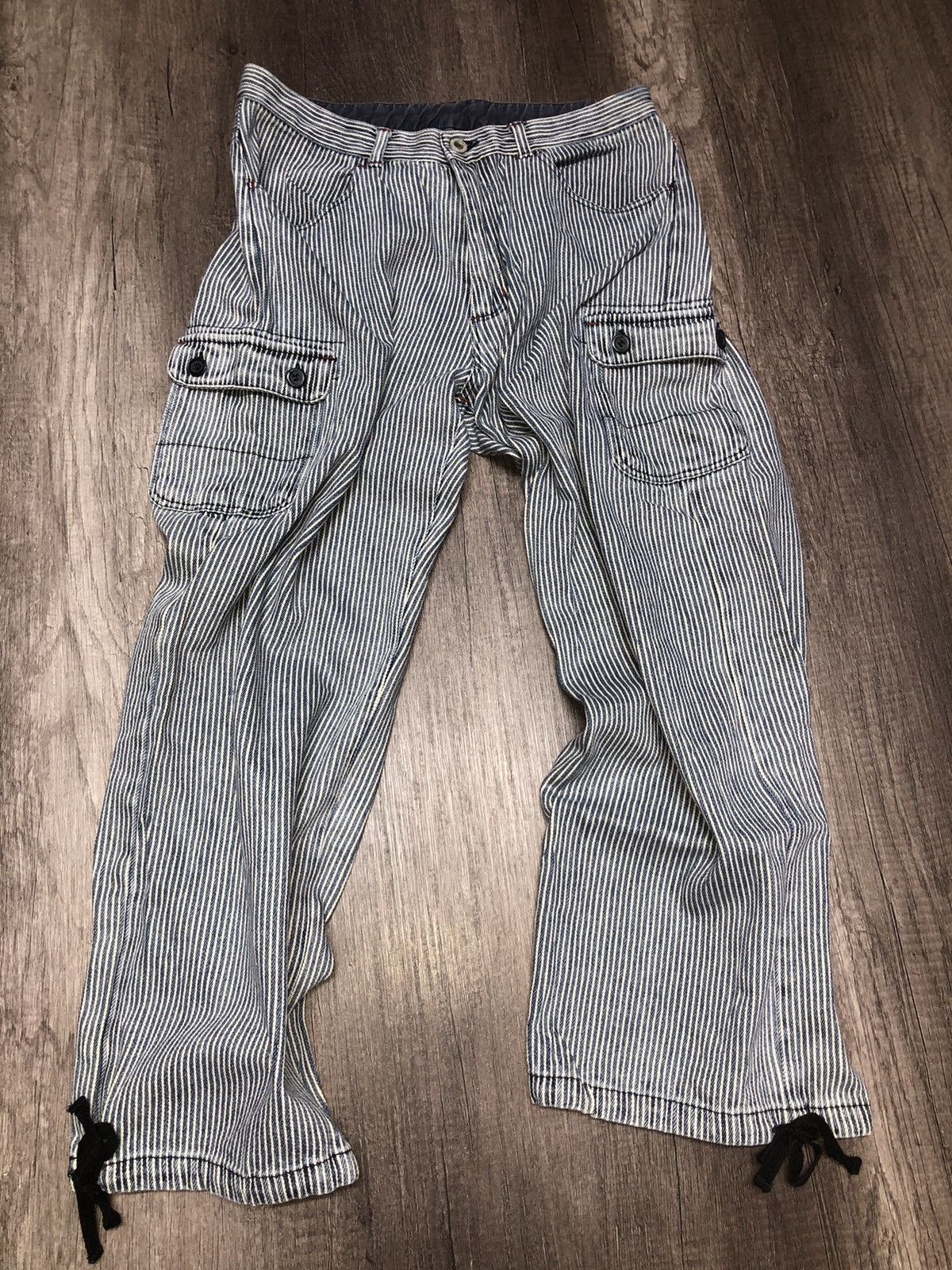 HyperDenim × Japanese Brand VINTAGE CARGO PANT HYPER REMIX UNISEX Size US 30 / EU 46 - 1 Thumbnail