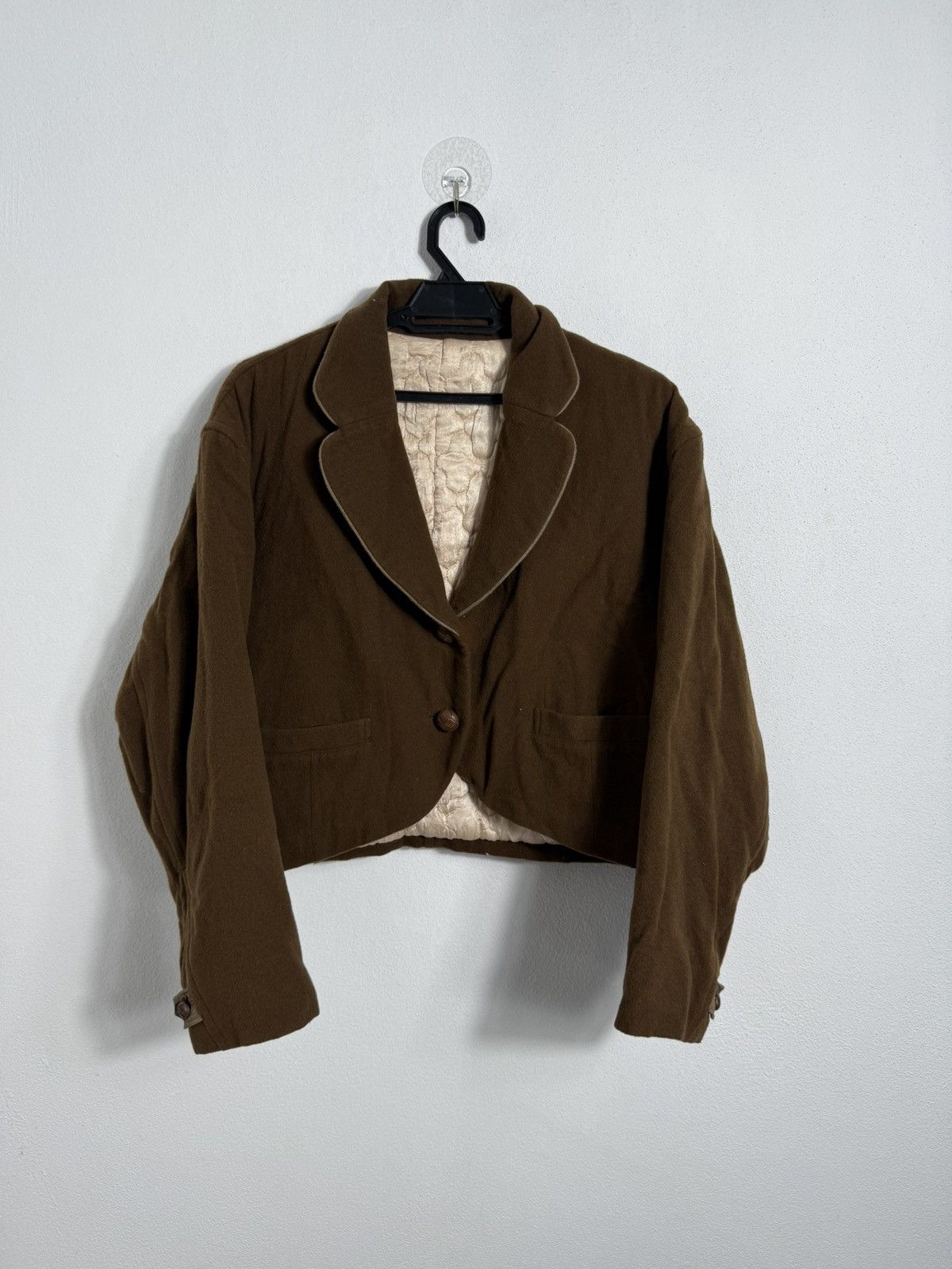 45rpm SPECIAL ISSUED 45 RPM STUDIO CROPPED JACKET BROWN RARE Size M / US 6-8 / IT 42-44 - 1 Thumbnail