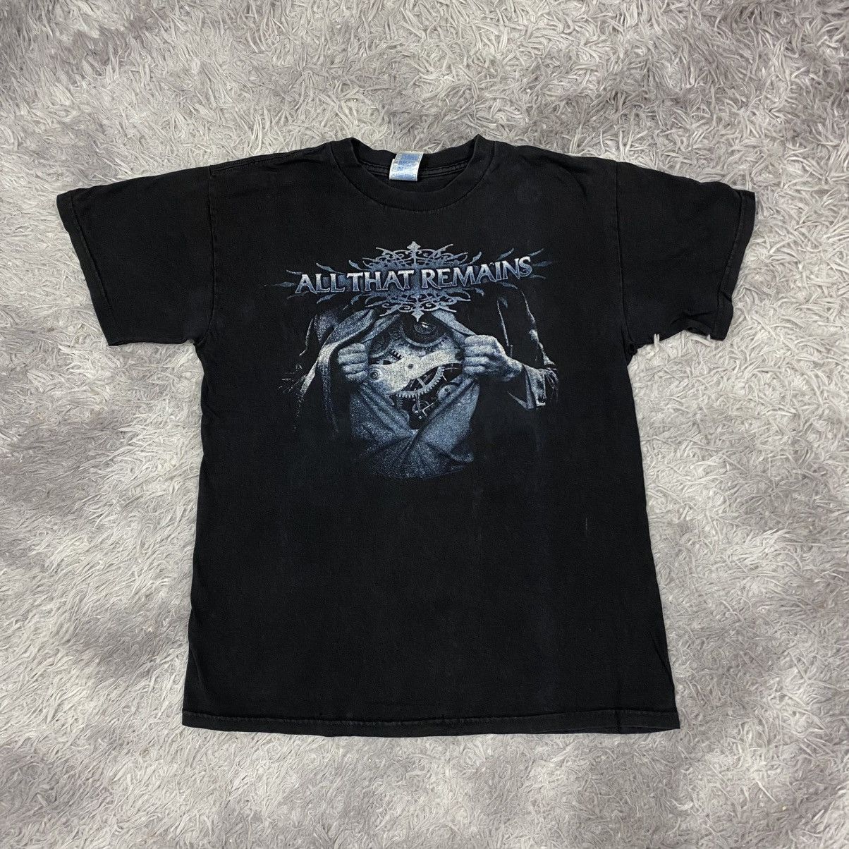 Band Tees × Vintage Vintage Y2K Metalcore band all that remains Size US M / EU 48-50 / 2 - 1 Thumbnail