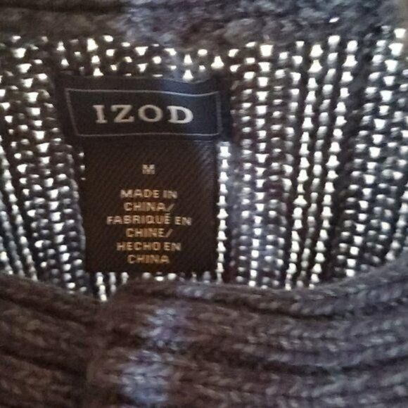 Izod Izod Knitted Split Button Collared Sz. M Short Sleeve Sz. M Size M / US 6-8 / IT 42-44 - 4 Thumbnail