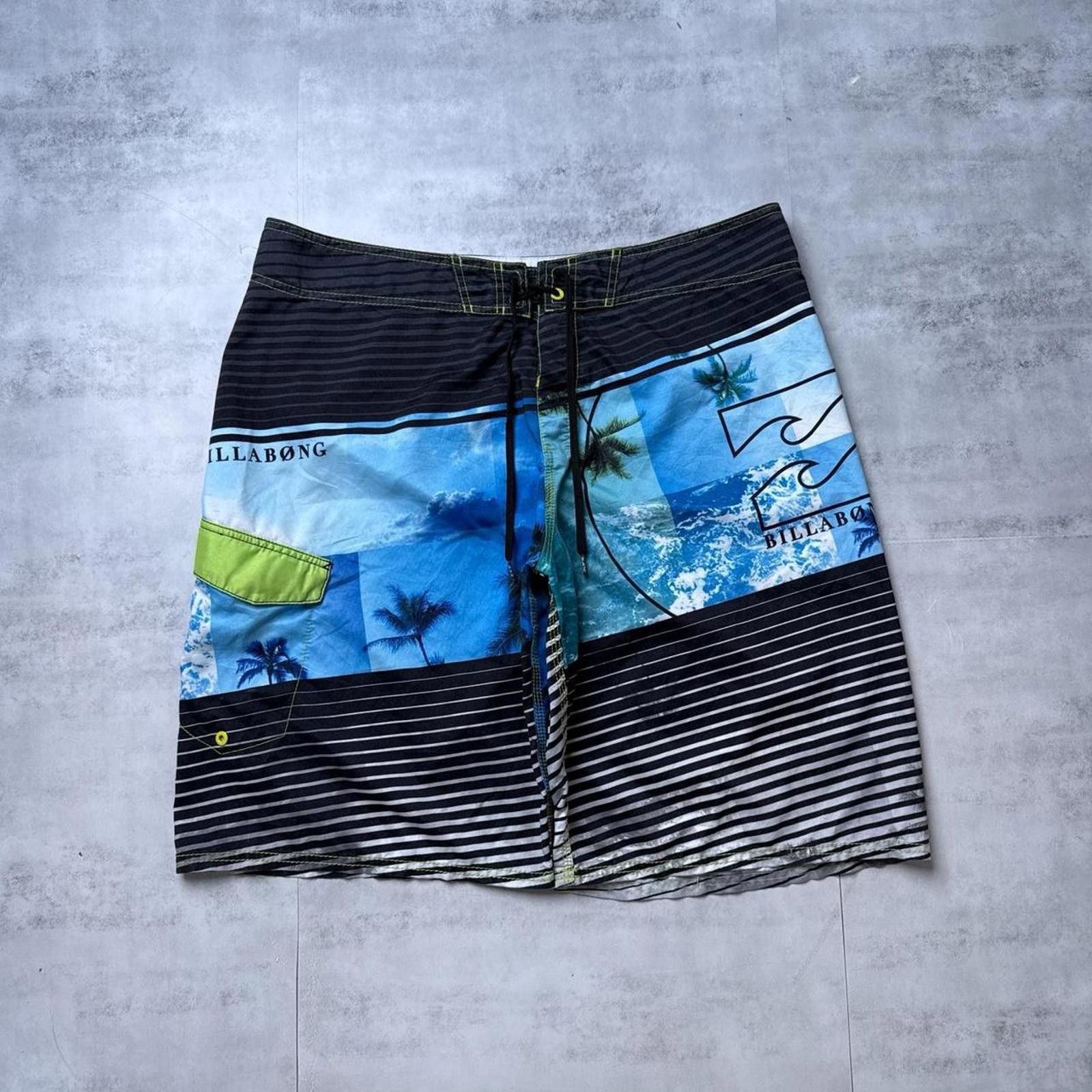 Billabong Y2K Billabong 00s Surf Board Shorts Size US 38 / EU 54 - 1 Thumbnail