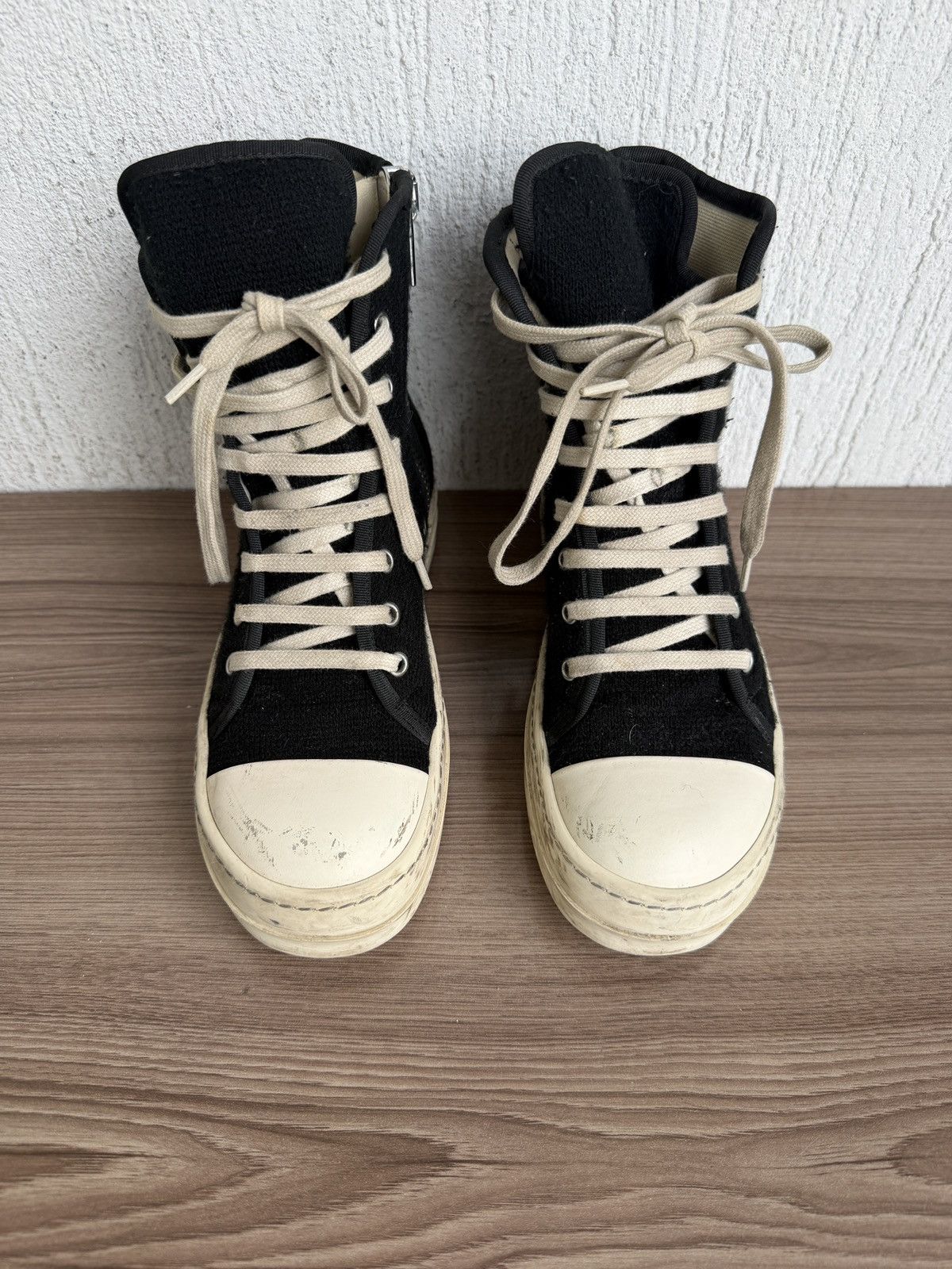 Rick Owens Drkshdw Wool drkshdw ramones Size US 5.5 / IT 35.5 - 4 Thumbnail