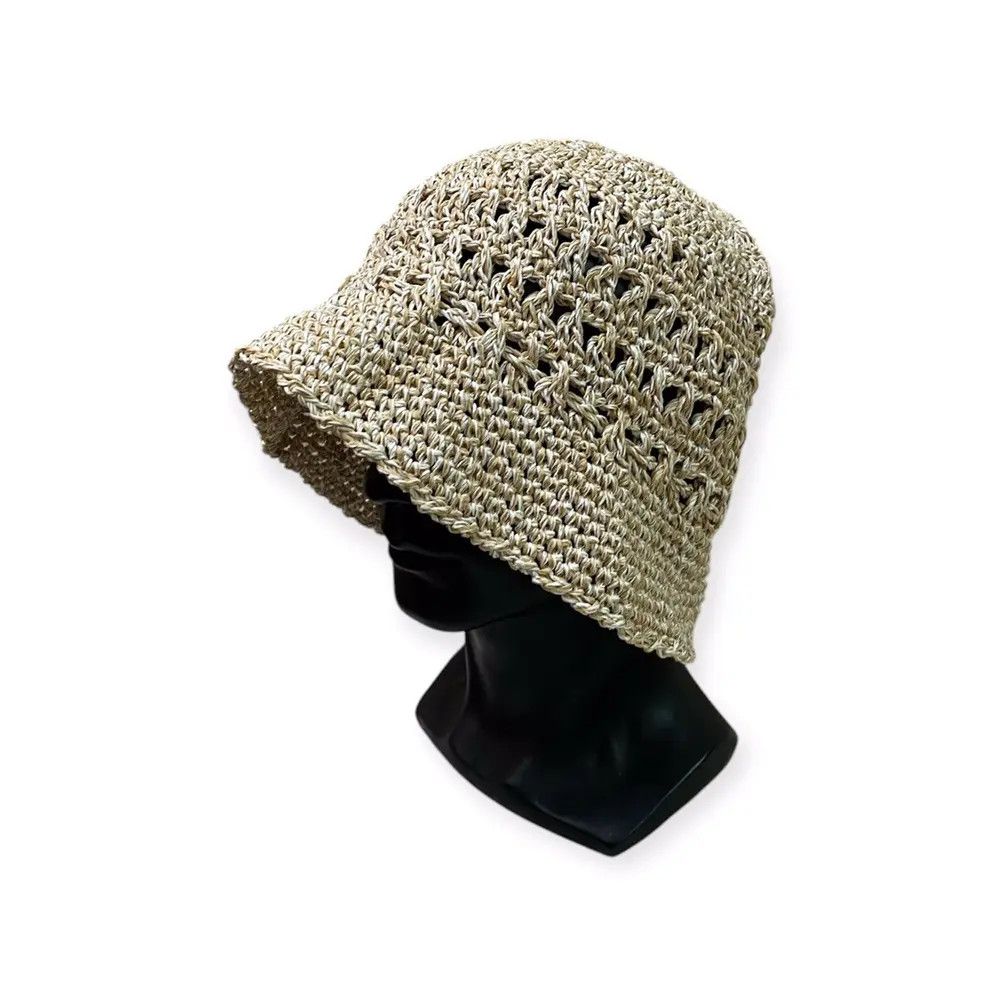 Japanese Brand Rare Crochet Japanese Brand Bucket Hat Size ONE SIZE - 1 Thumbnail